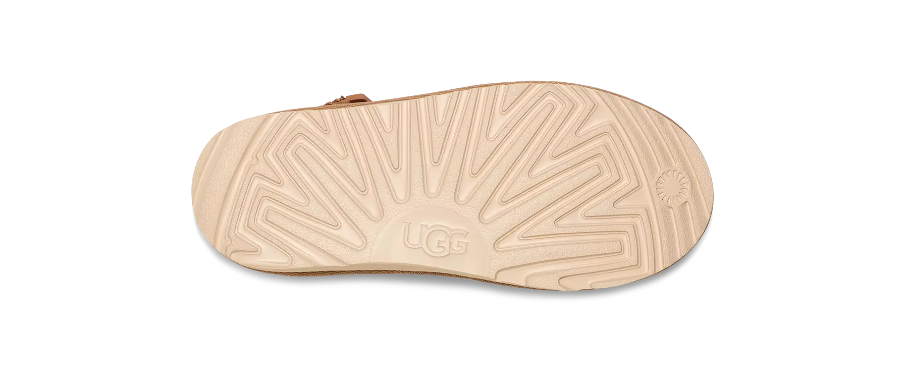 UGG GoldenStar "Sand" Preschool Girls' Clog - LT BROWN