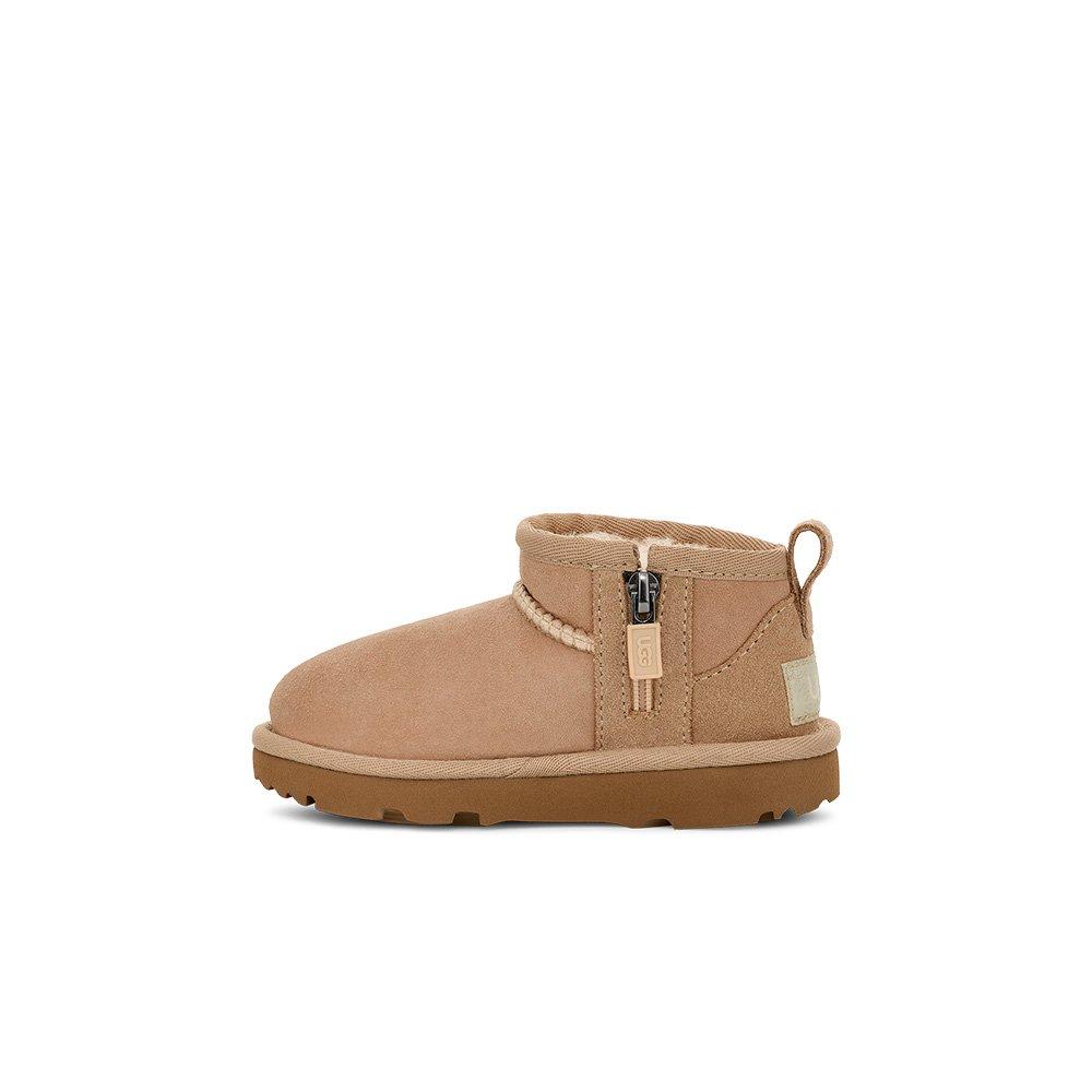 UGG Classic Ultra Mini Toddler Girls' "Sand" Boot