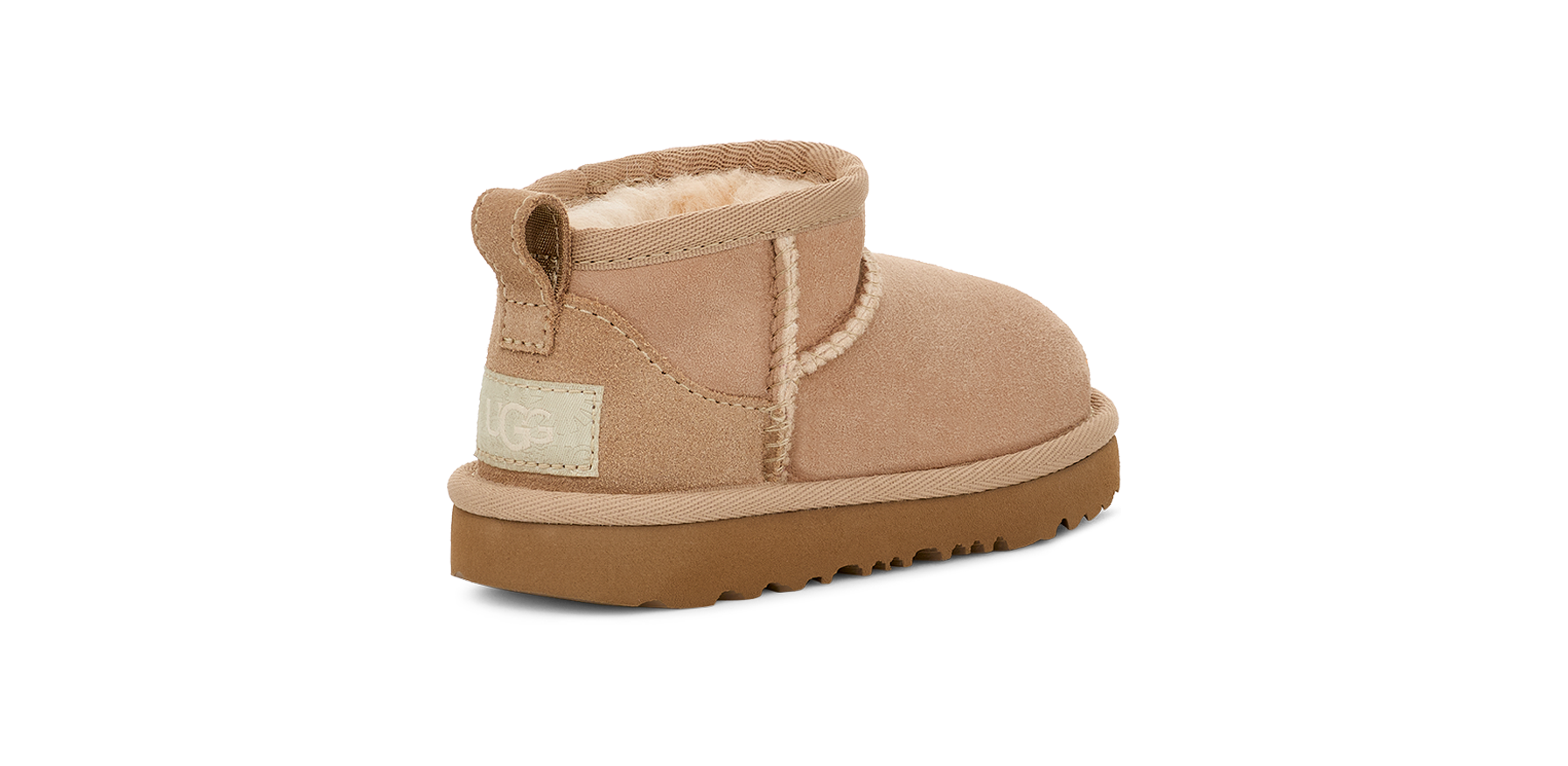 UGG Classic Ultra Mini Toddler Girls' "Sand" Boot