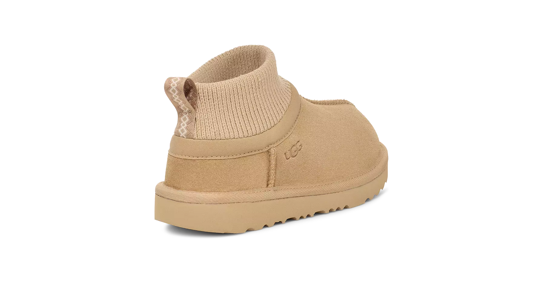 UGG Classic Ultra Stretch Cuff "Mustard Seed" Toddler Girls' Boot - LT BROWN