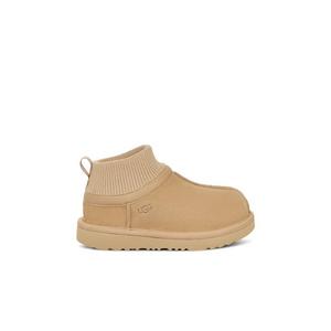 UGG Classic Ultra Stretch Cuff "Mustard Seed" Toddler Girls' Boot