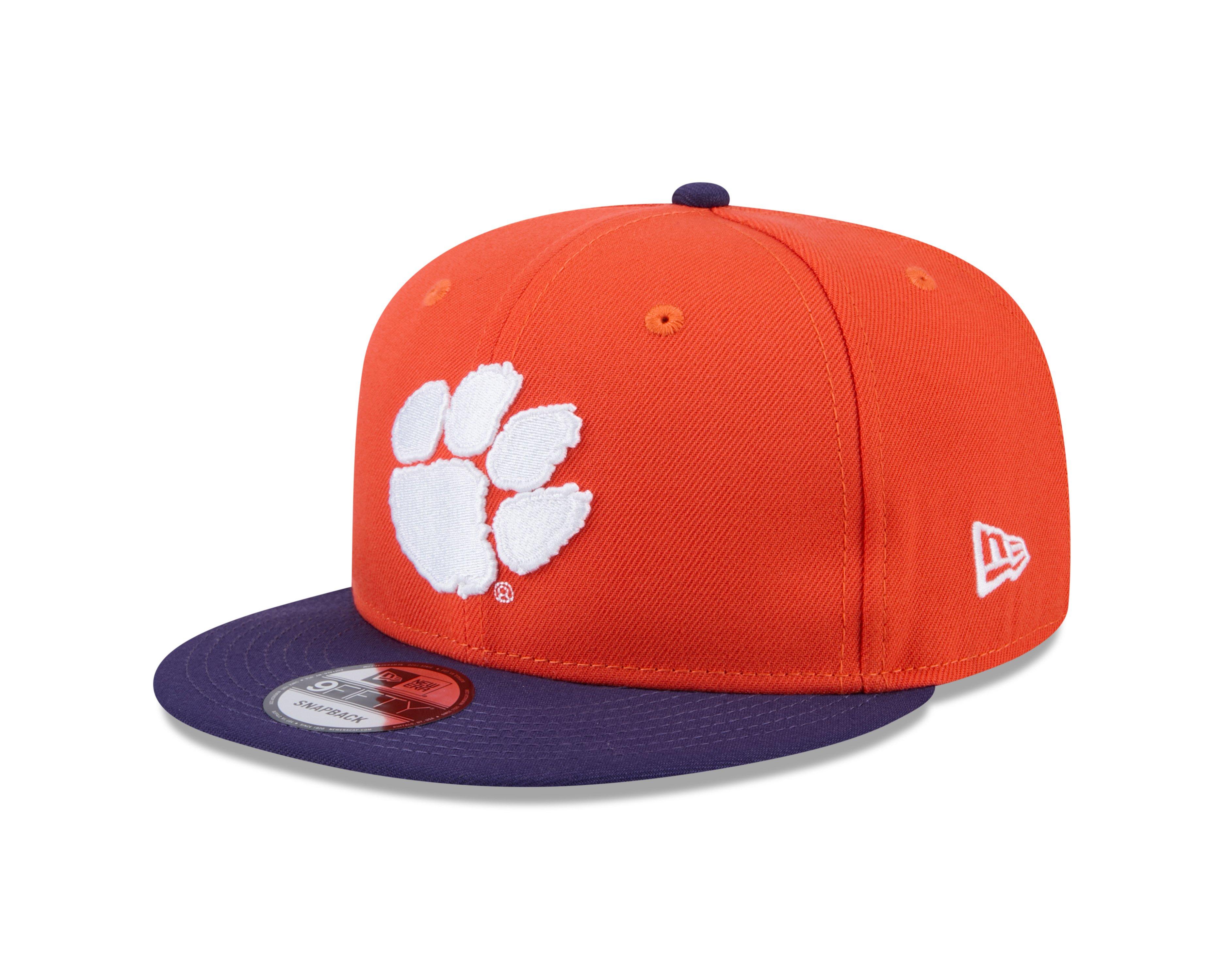 New Era Clemson Tigers 9FIFTY 2-Tone Color Snapback-Orange/Purple - ORANGE/PURPLE Thumbnail View 1