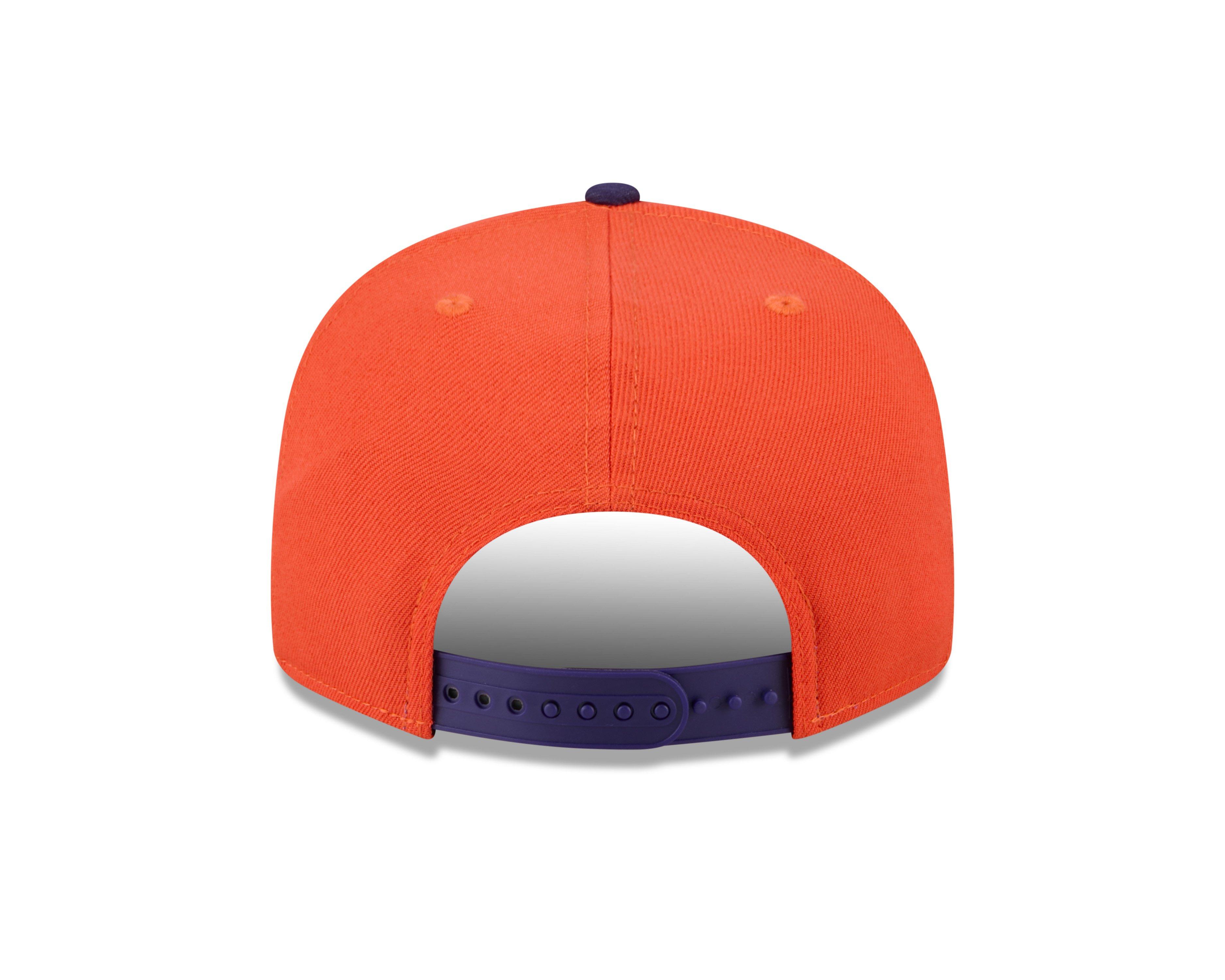New Era Clemson Tigers 9FIFTY 2-Tone Color Snapback-Orange/Purple - ORANGE/PURPLE Thumbnail View 3