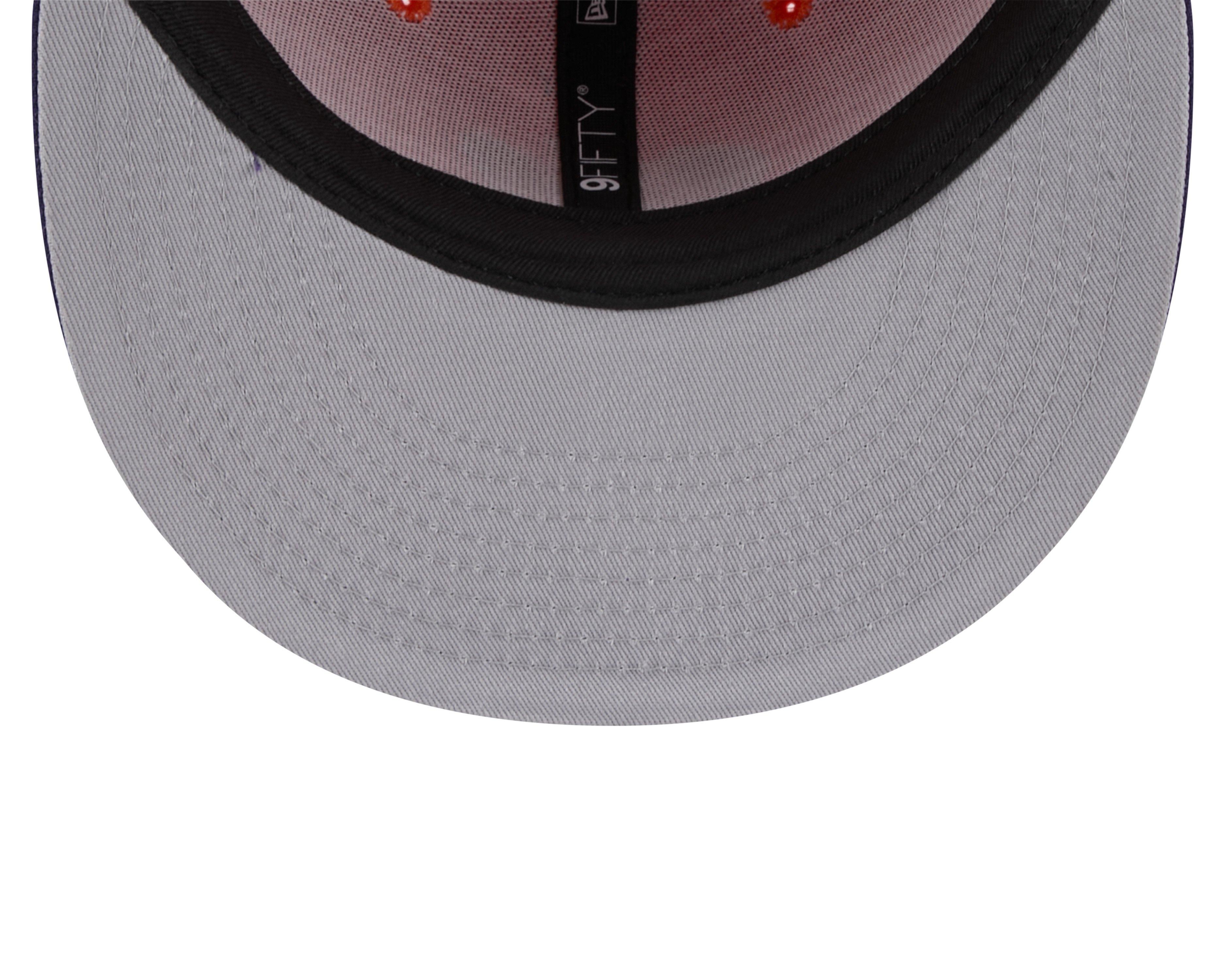 New Era Clemson Tigers 9FIFTY 2-Tone Color Snapback-Orange/Purple - ORANGE/PURPLE Thumbnail View 4