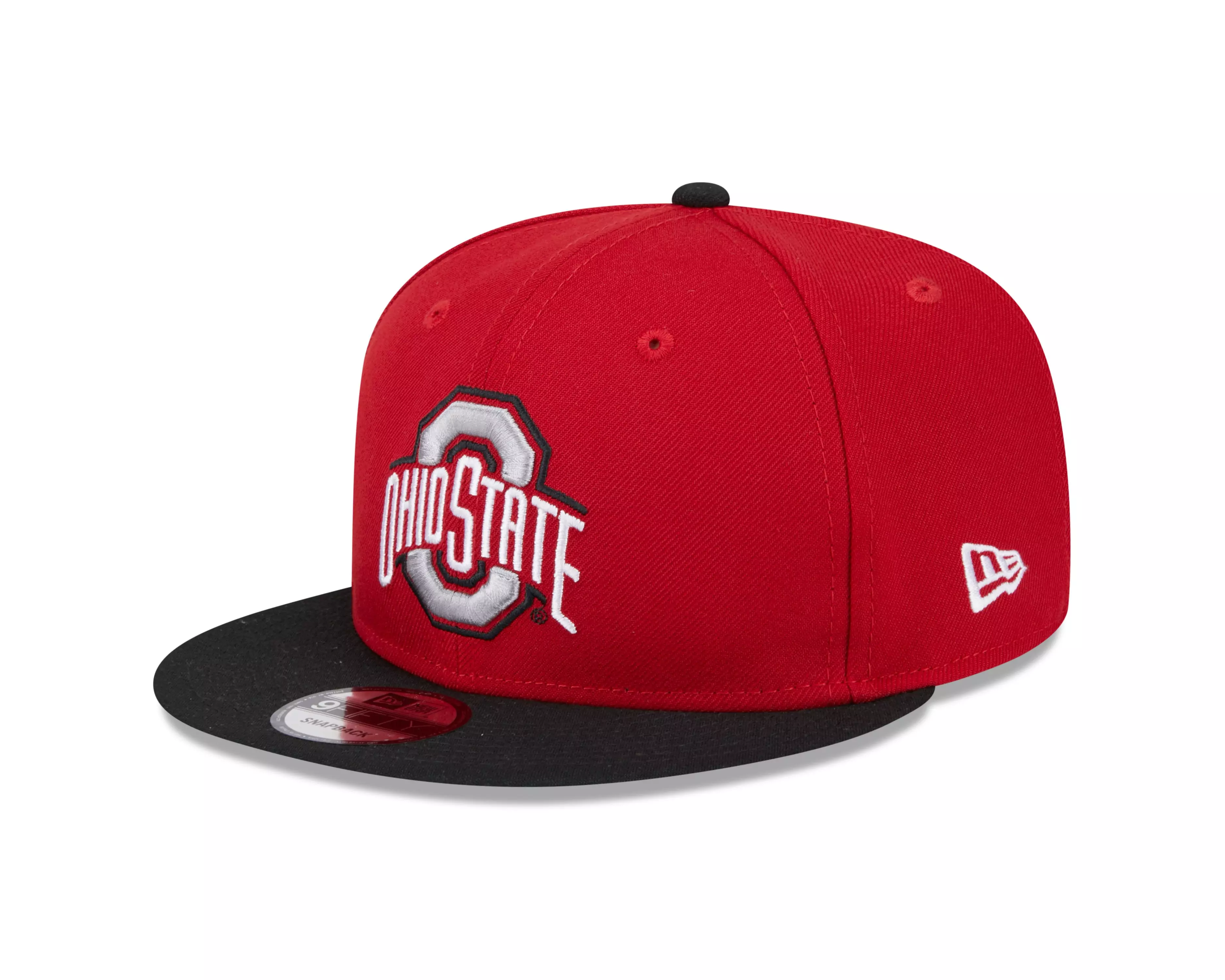 New Era Ohio State Buckeyes 9FIFTY 2-Tone Color Snapback-Red/Black - RED/BLACK