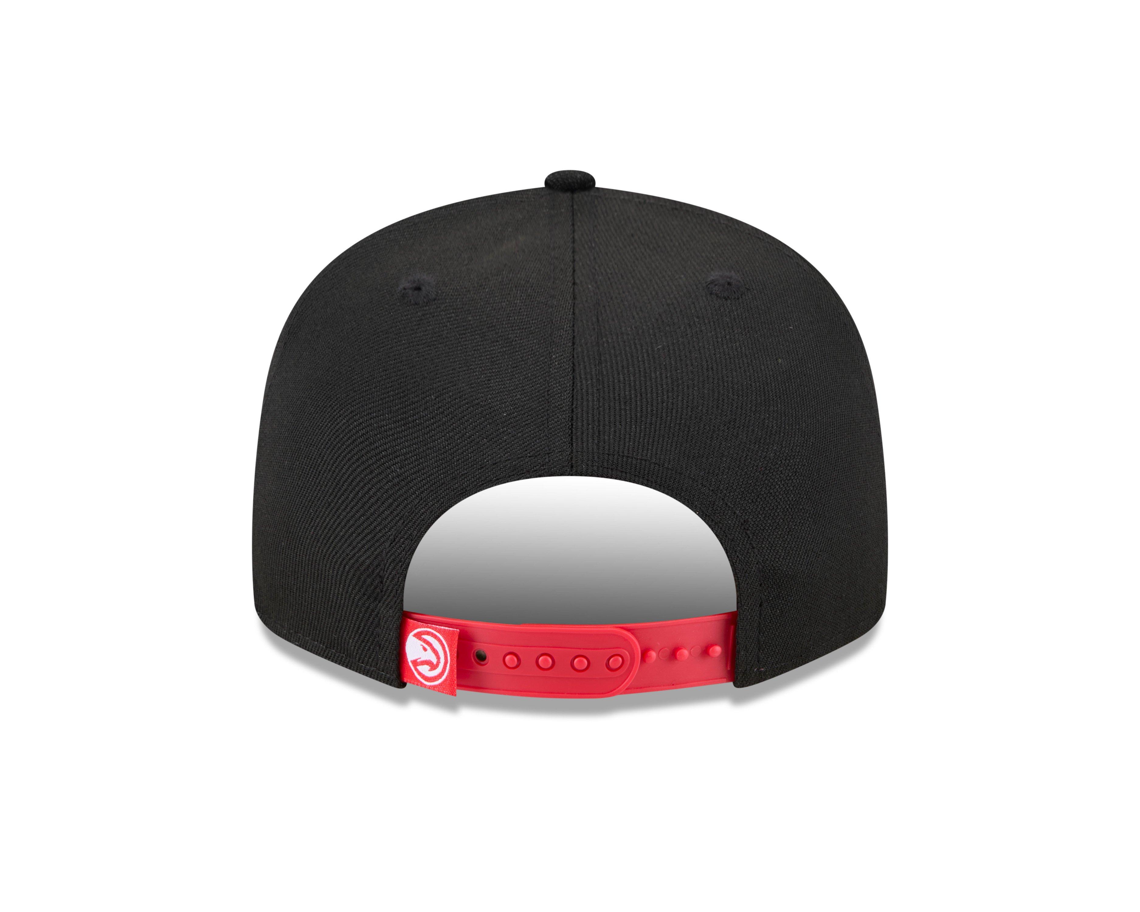New Era Atlanta Hawks 9FIFTY Splatter Snapback-Black/Red - BLACK/RED Thumbnail View 3