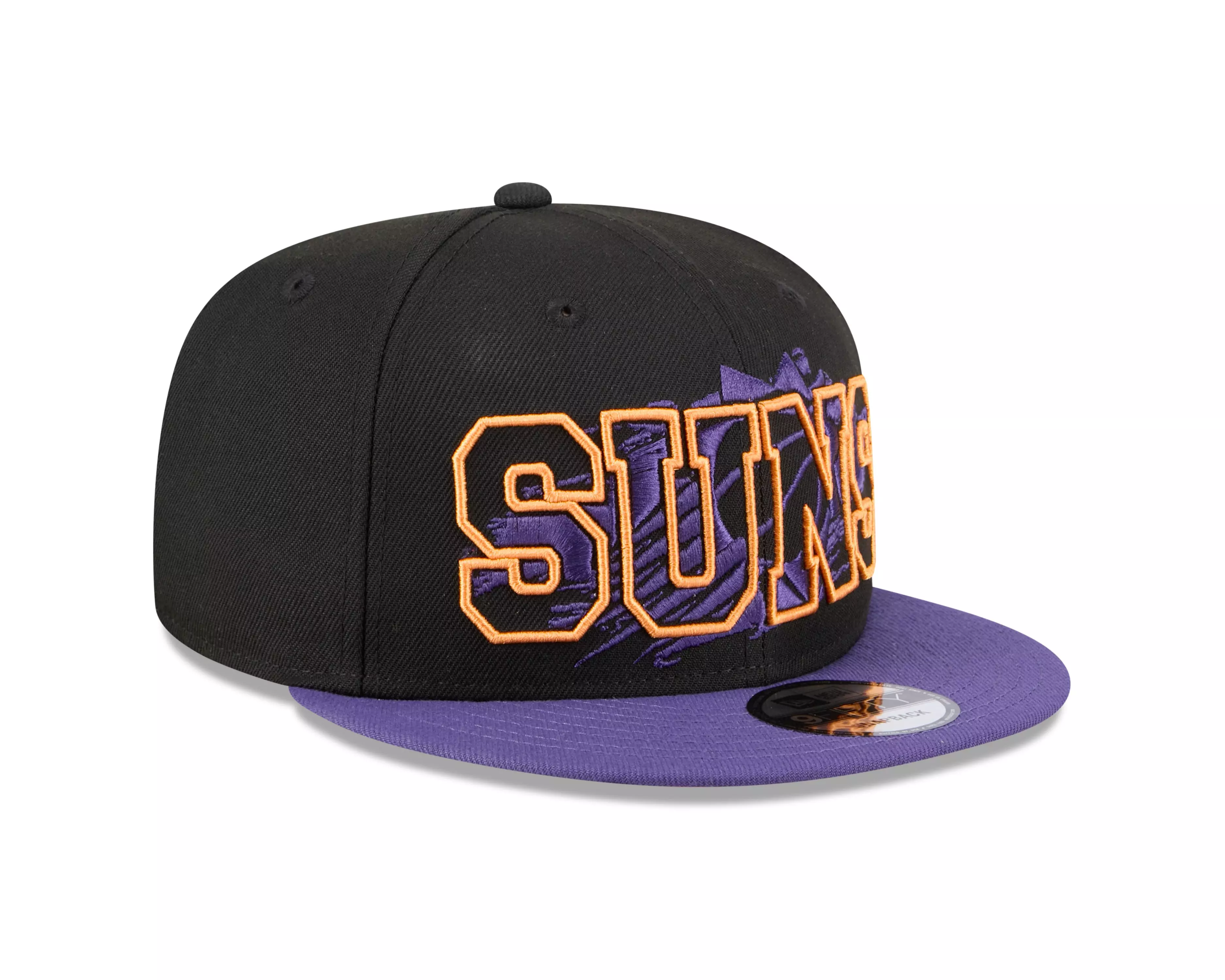 New Era Phoenix Suns 9FIFTY Splatter Snapback-Black/Purple - BLACK/PURPLE