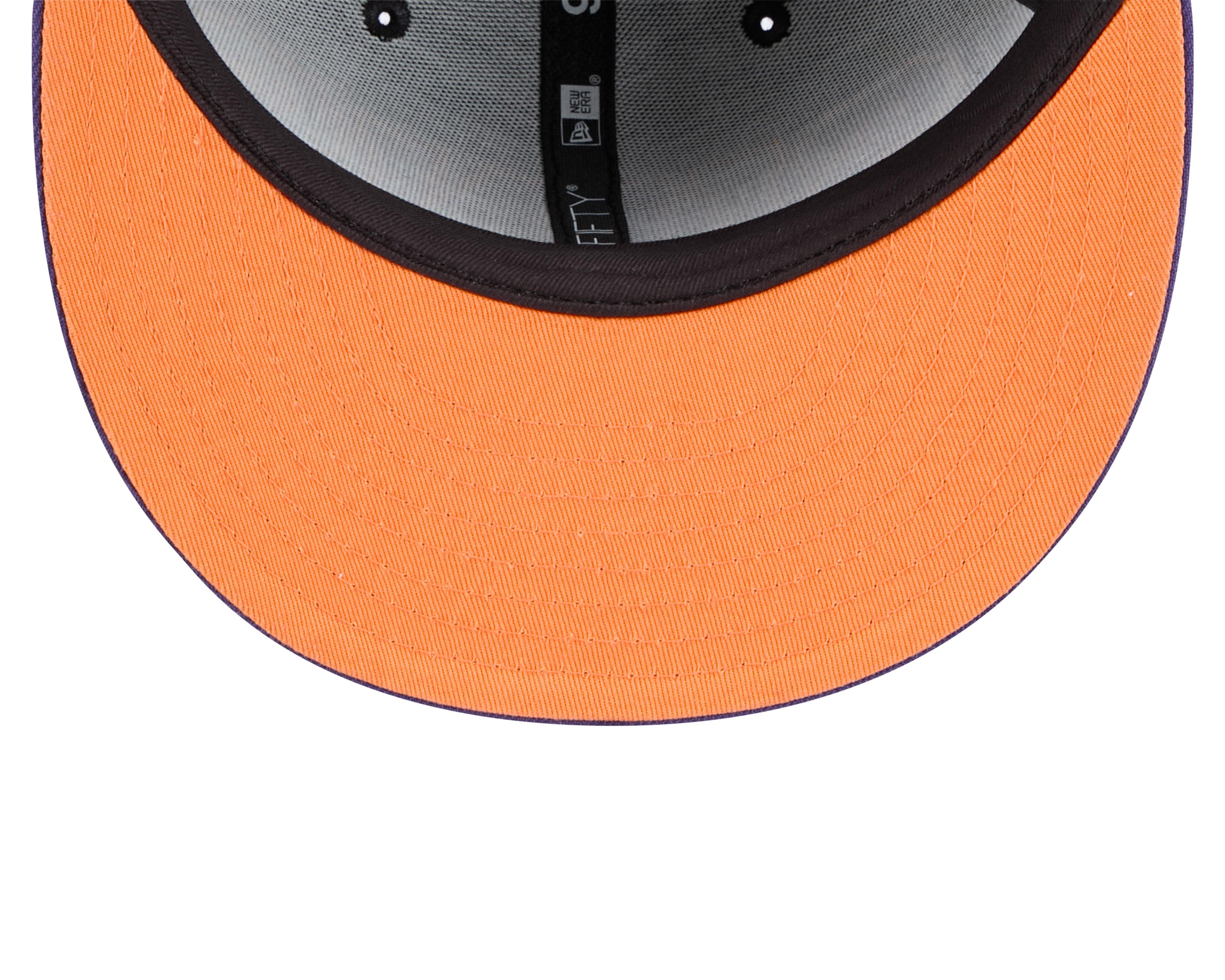 New Era Phoenix Suns 9FIFTY Splatter Snapback-Black/Purple - BLACK/PURPLE Thumbnail View 4