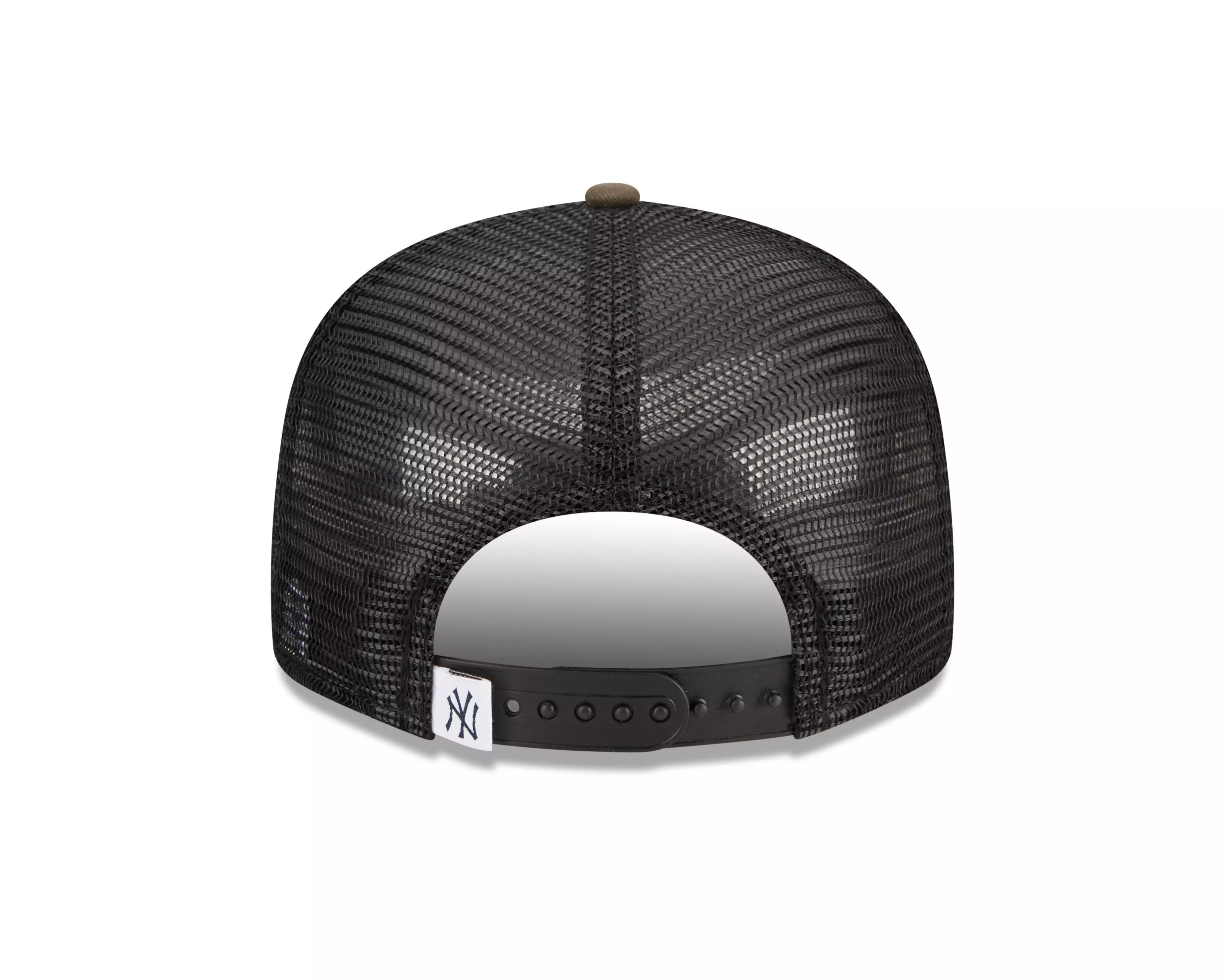New Era New York Yankees 9FIFTY Woodland Trucker Snapback Hat - Camo - GREEN