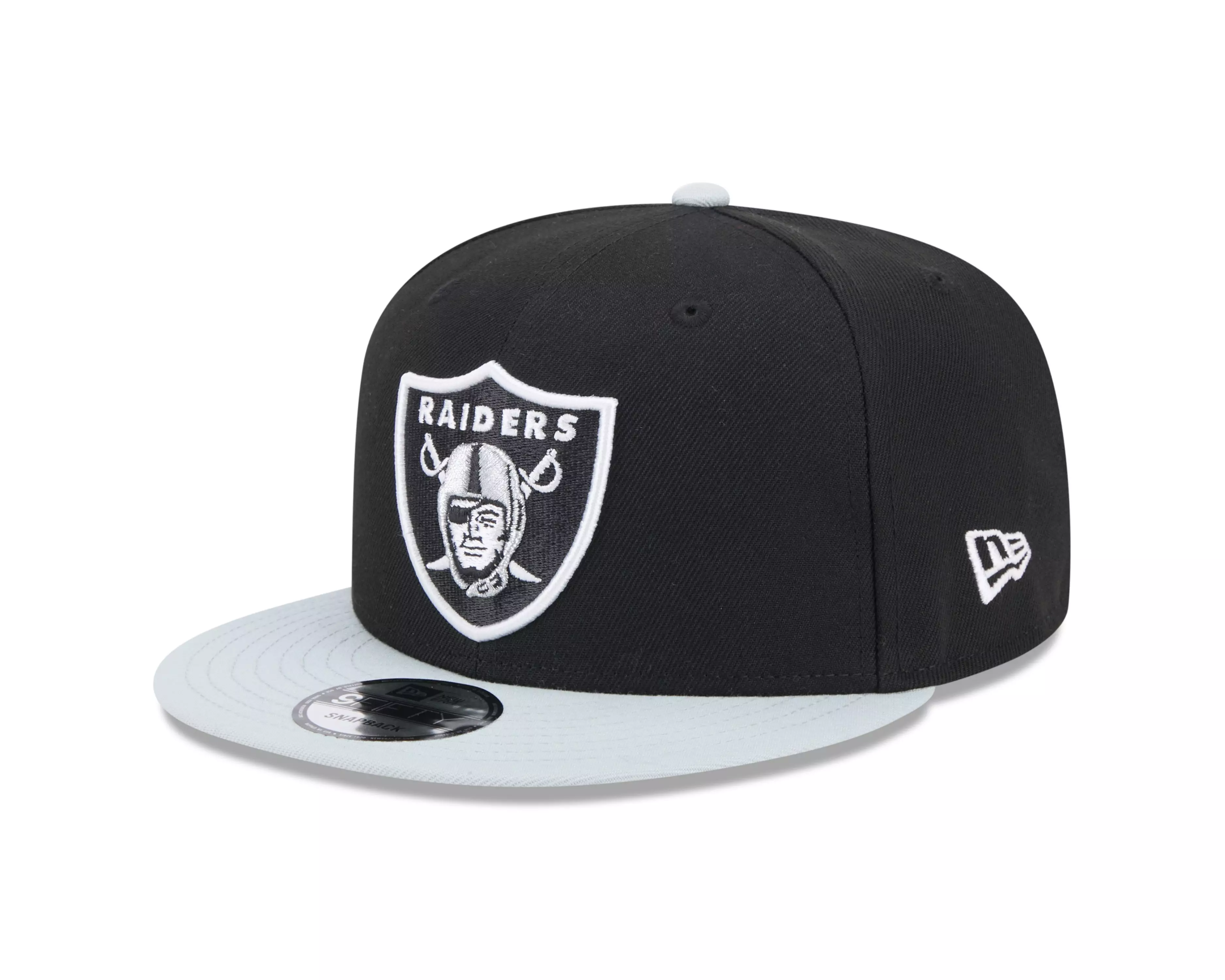 New Era Las Vegas Raiders 9FIFTY Color Pack 2-Tone NFL Snapback-Black - BLACK/GREY
