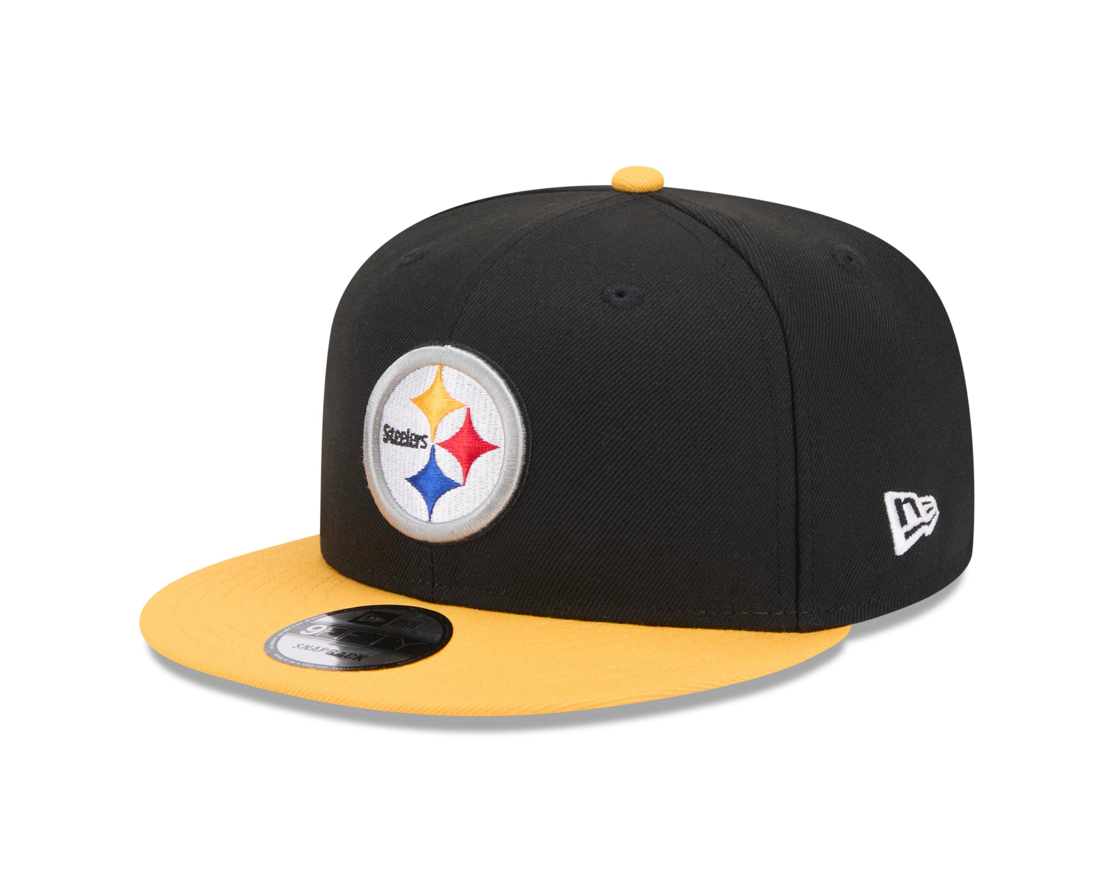 New Era Pittsburgh Steelers 9FIFTY Color Pack 2-Tone NFL Snapback - BLACK/YELLOW Thumbnail View 1