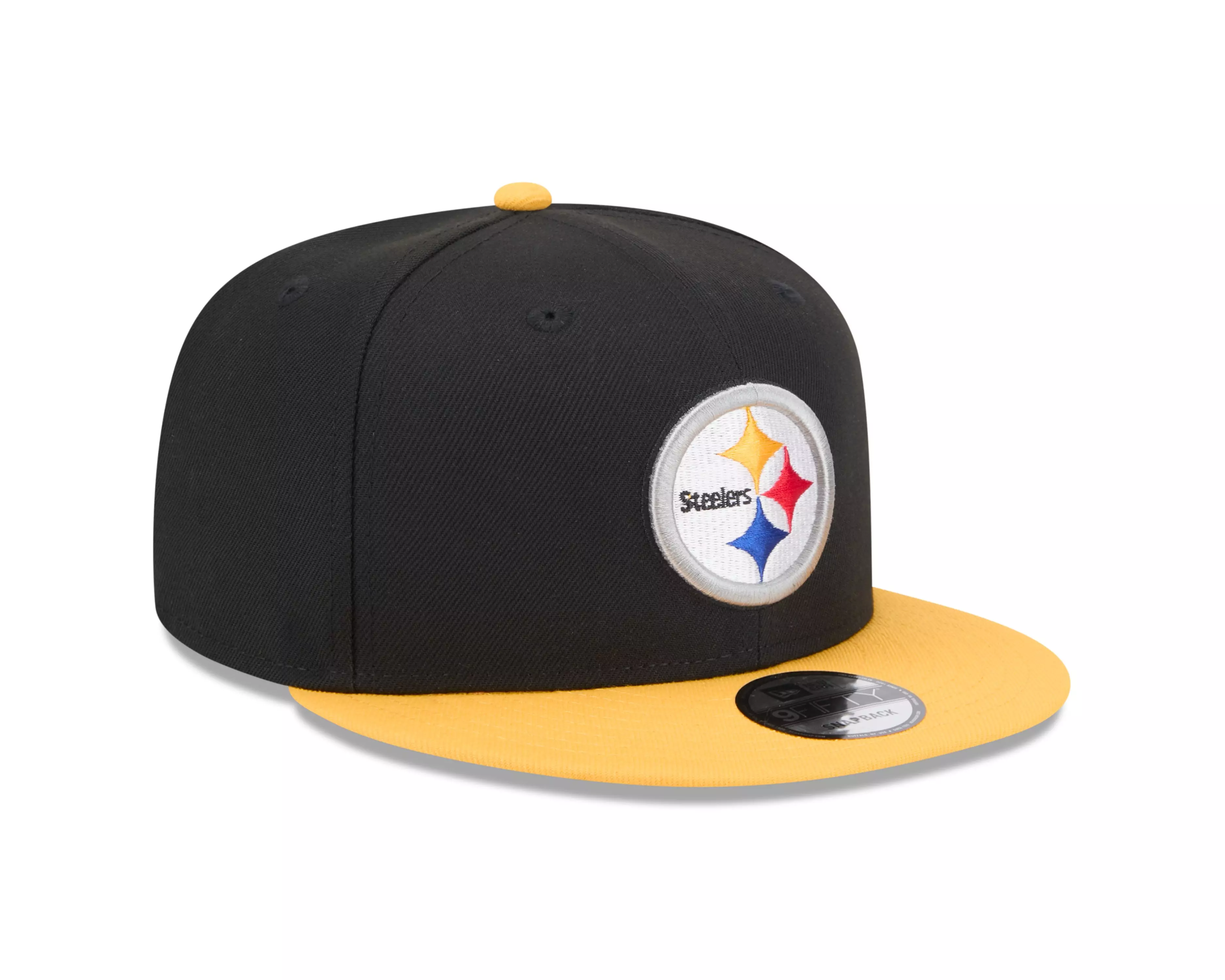 New Era Pittsburgh Steelers 9FIFTY Color Pack 2-Tone NFL Snapback - BLACK/YELLOW