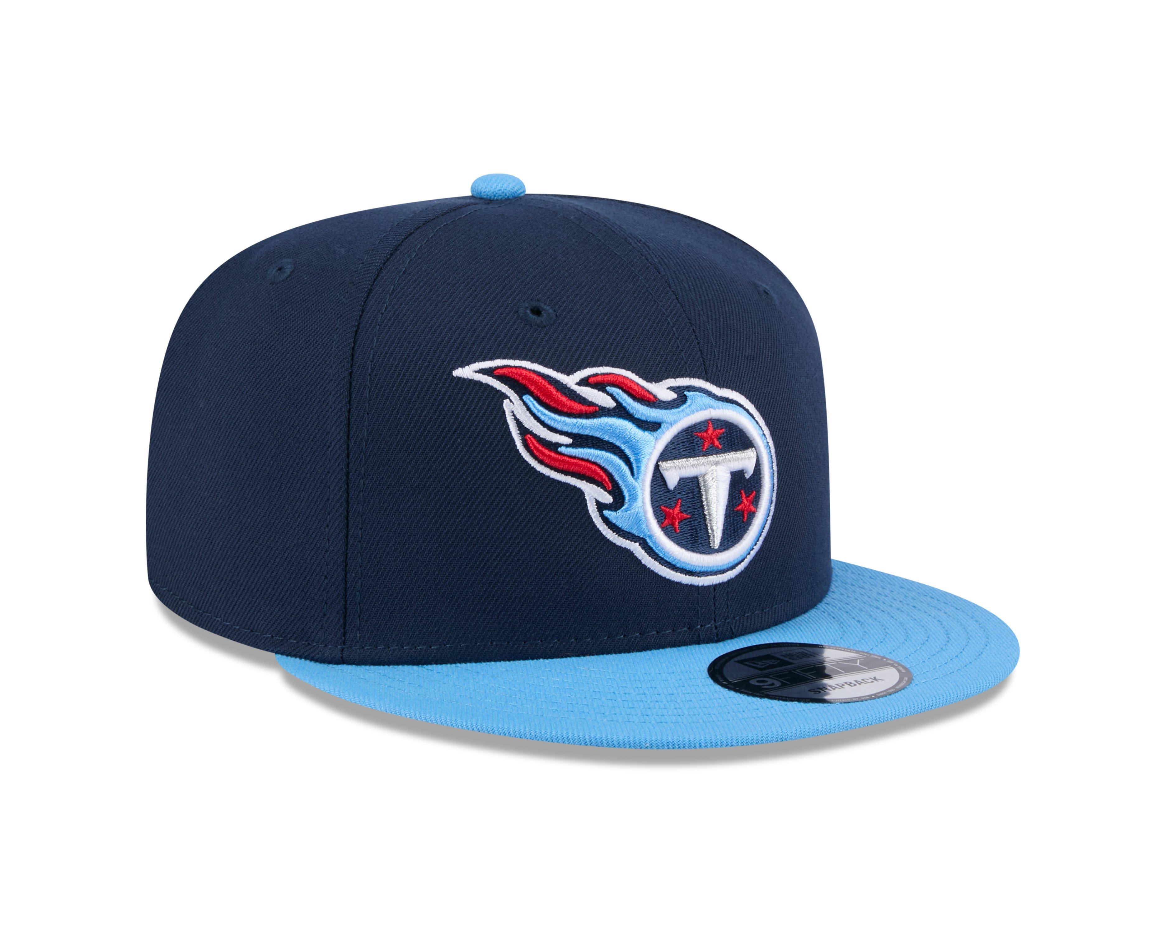 New Era Tennessee Titans 9FIFTY Color Pack 2-Tone NFL Snapback Blue/Black - BLUE Thumbnail View 2