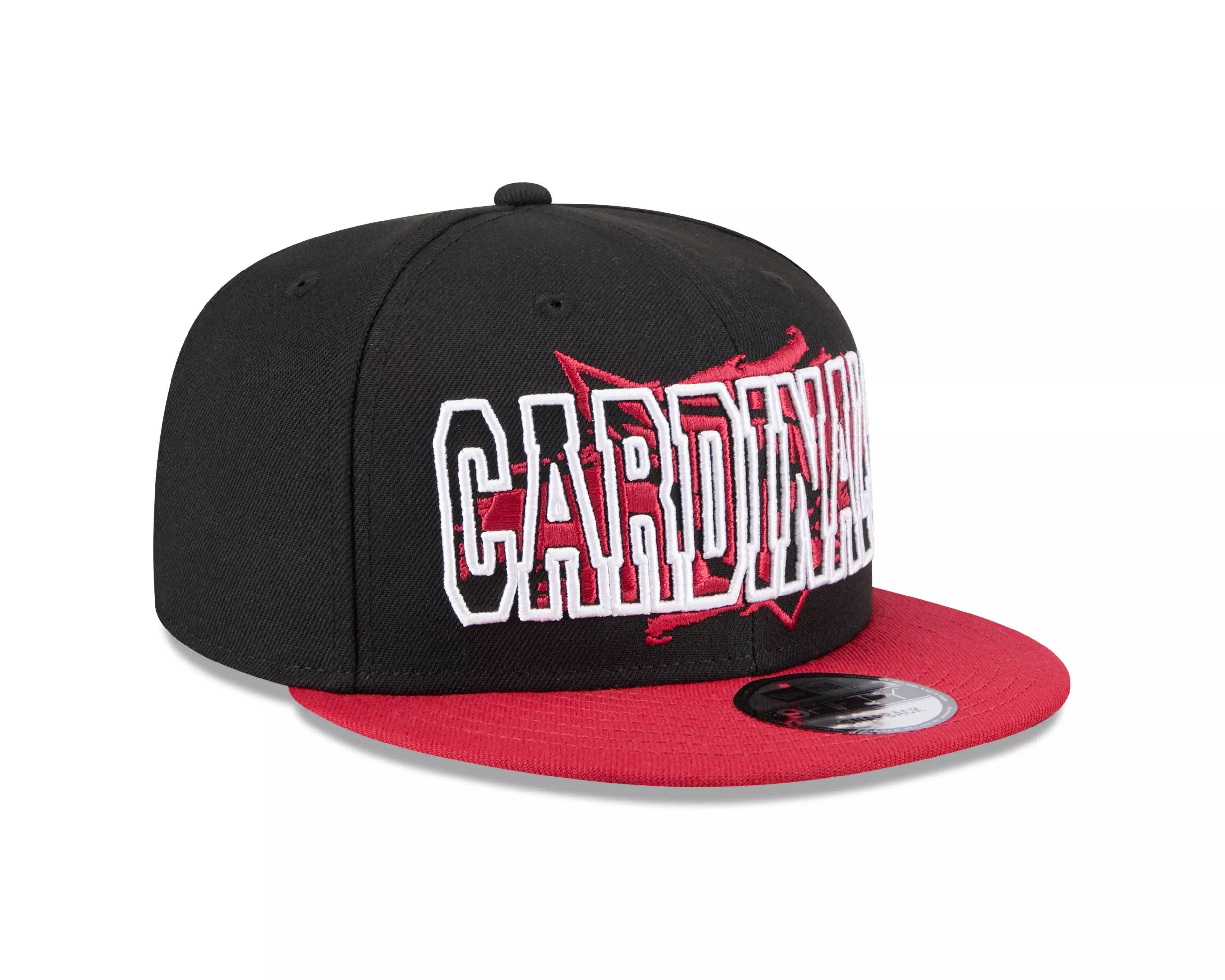 New Era Arizona Cardinals 9FIFTY Splatter Snapback-Black/Red - BLACK