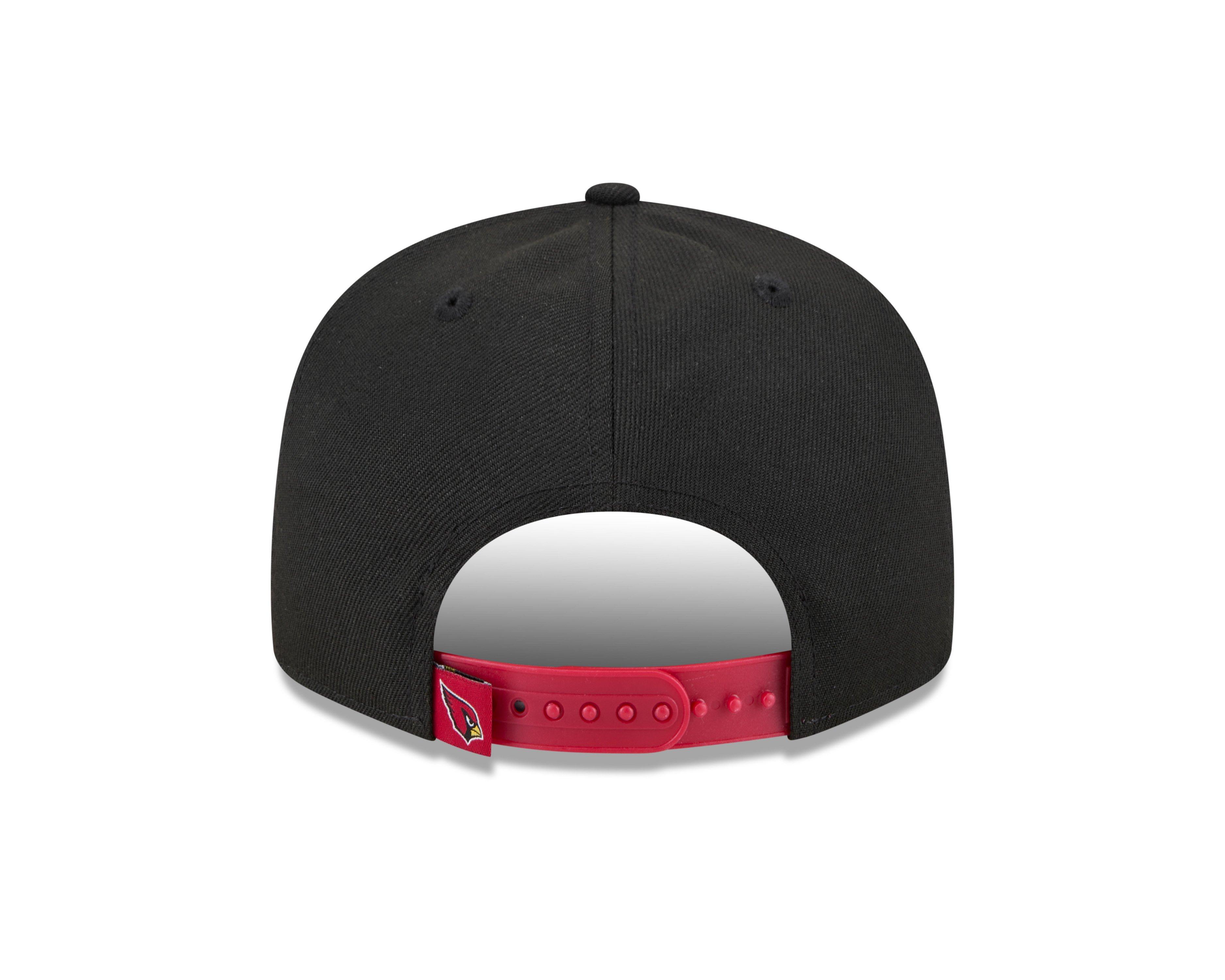 New Era Arizona Cardinals 9FIFTY Splatter Snapback-Black/Red - BLACK Thumbnail View 3