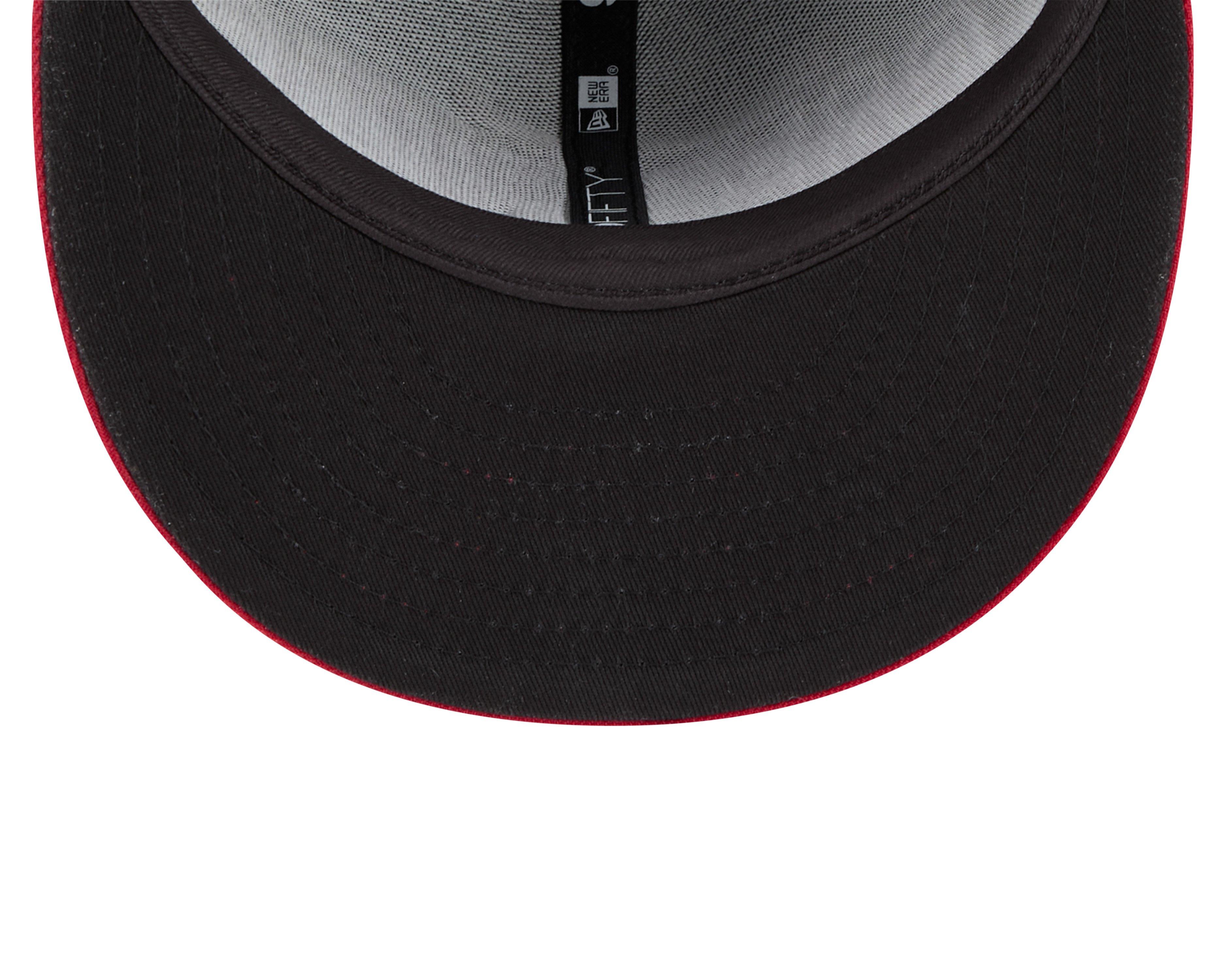 New Era Arizona Cardinals 9FIFTY Splatter Snapback-Black/Red - BLACK Thumbnail View 4