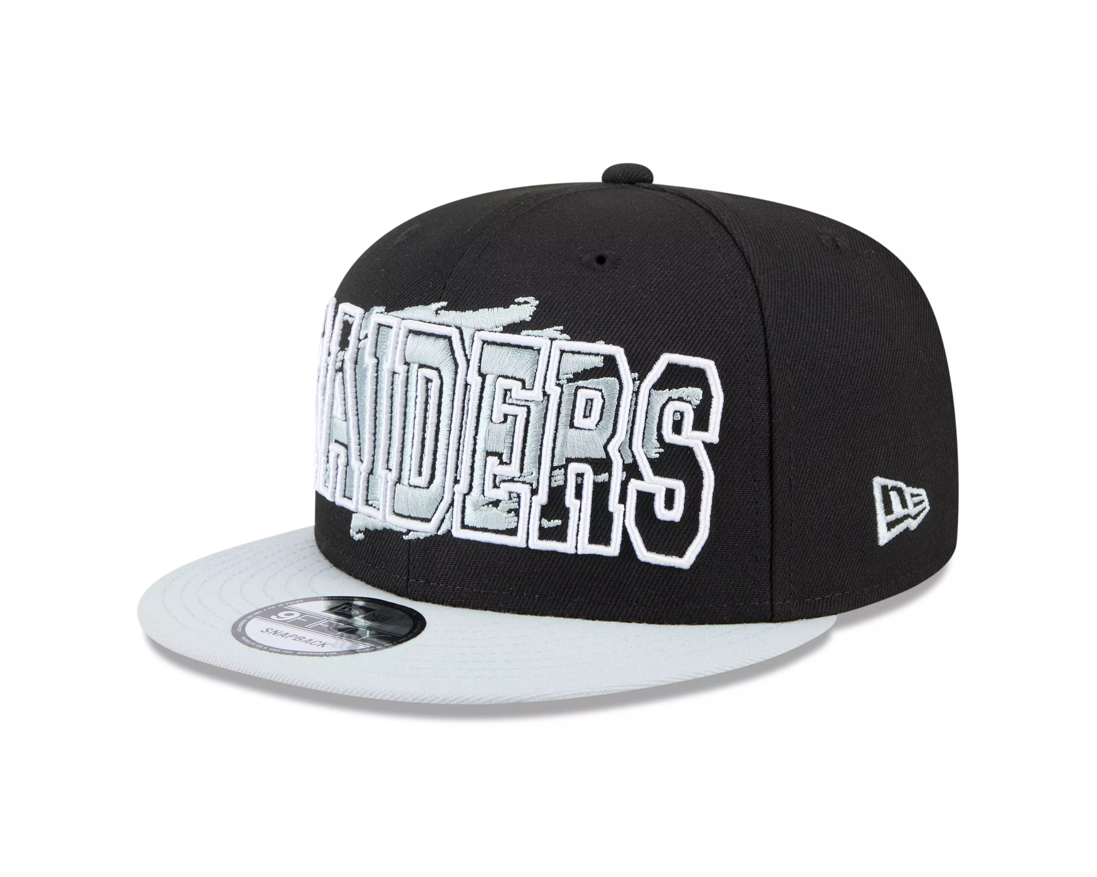 New Era Las Vegas Raiders 9FIFTY Splatter Snapback-Black/Grey - BLACK