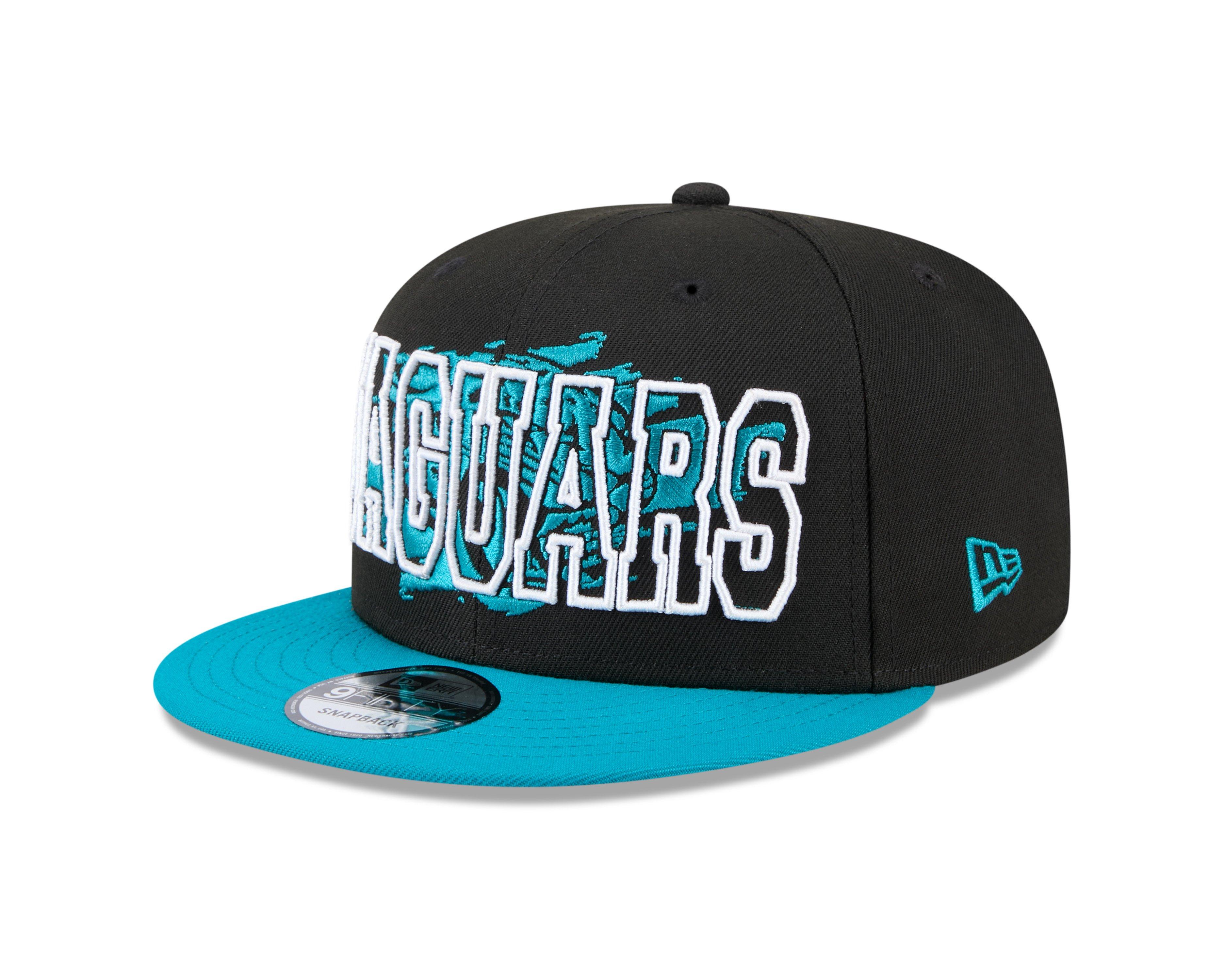 New Era Jacksonville Jaguars 9FIFTY Splatter Snapback-Black/Teal - BLACK Thumbnail View 1