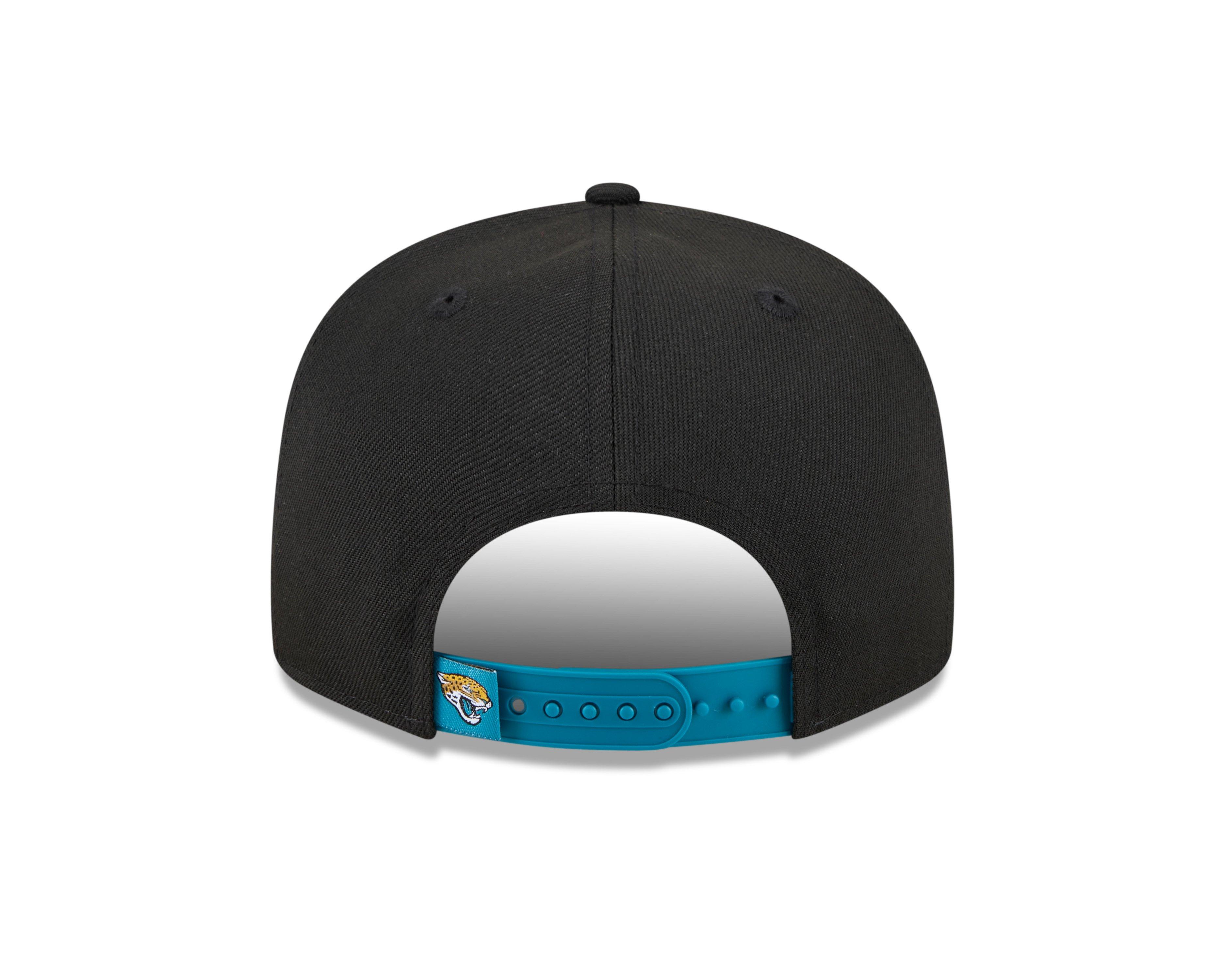 New Era Jacksonville Jaguars 9FIFTY Splatter Snapback-Black/Teal - BLACK Thumbnail View 3