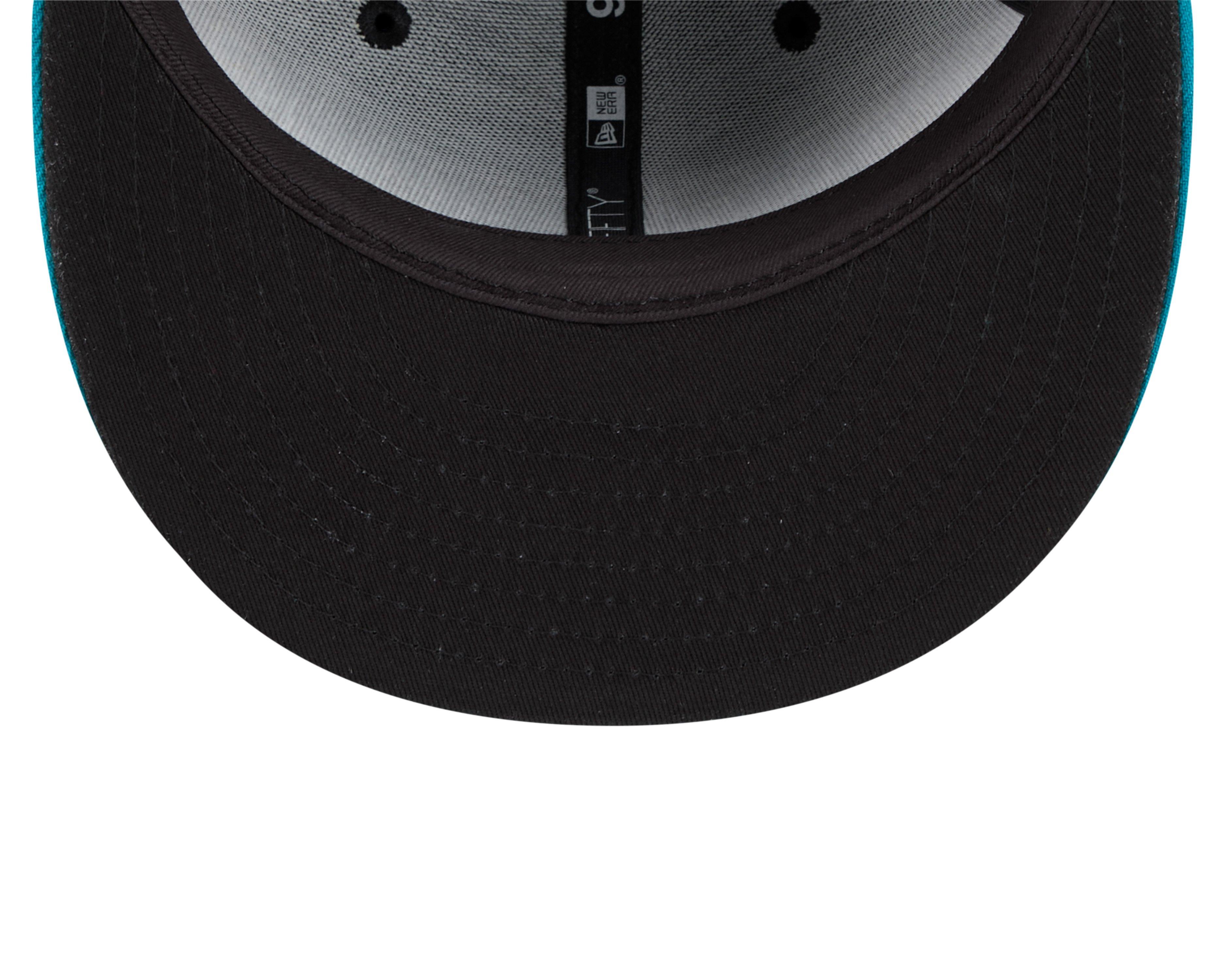 New Era Jacksonville Jaguars 9FIFTY Splatter Snapback-Black/Teal - BLACK Thumbnail View 4