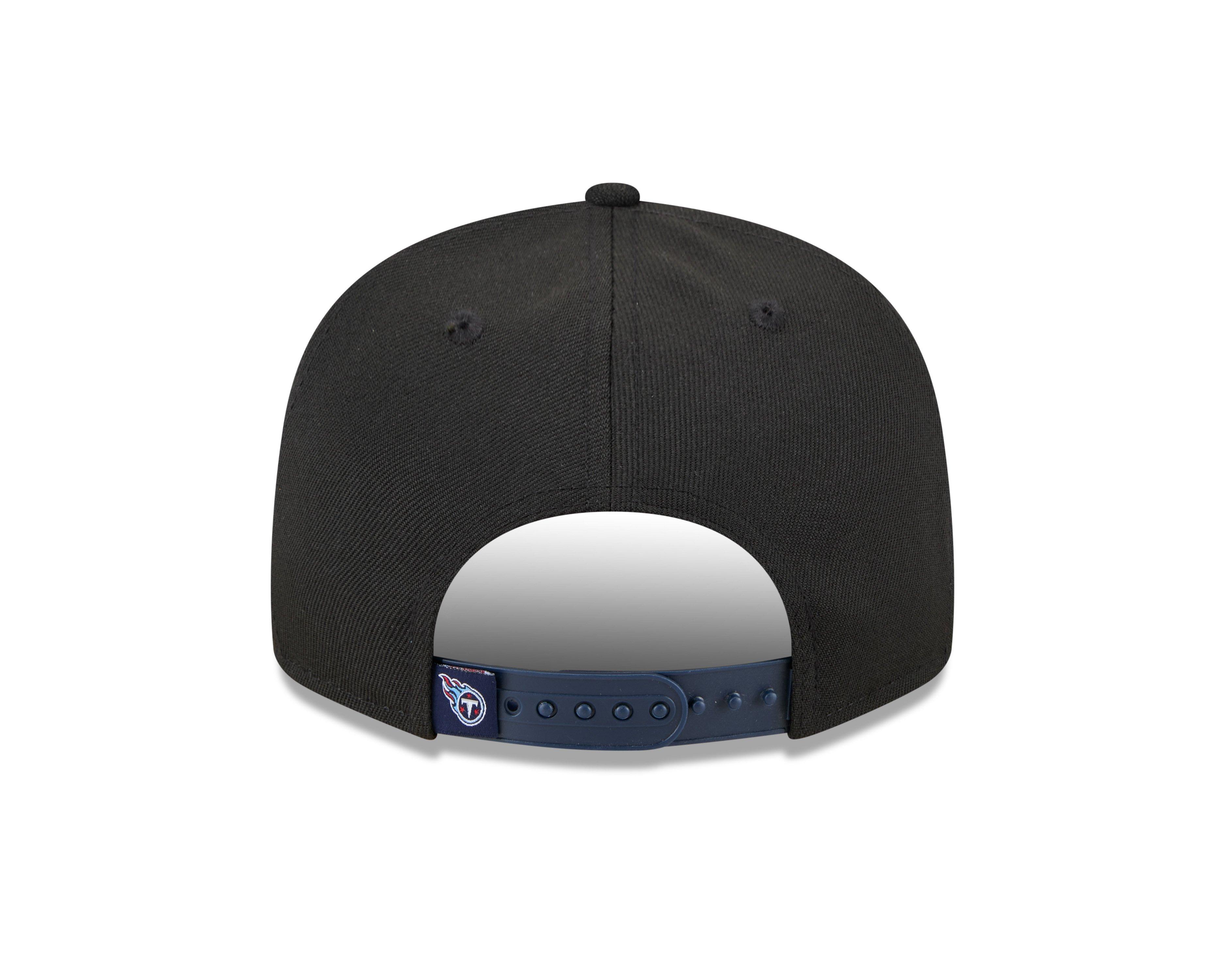 New Era Tennessee Titan 9FIFTY Splatter Snapback-Black/Blue - BLACK Thumbnail View 3
