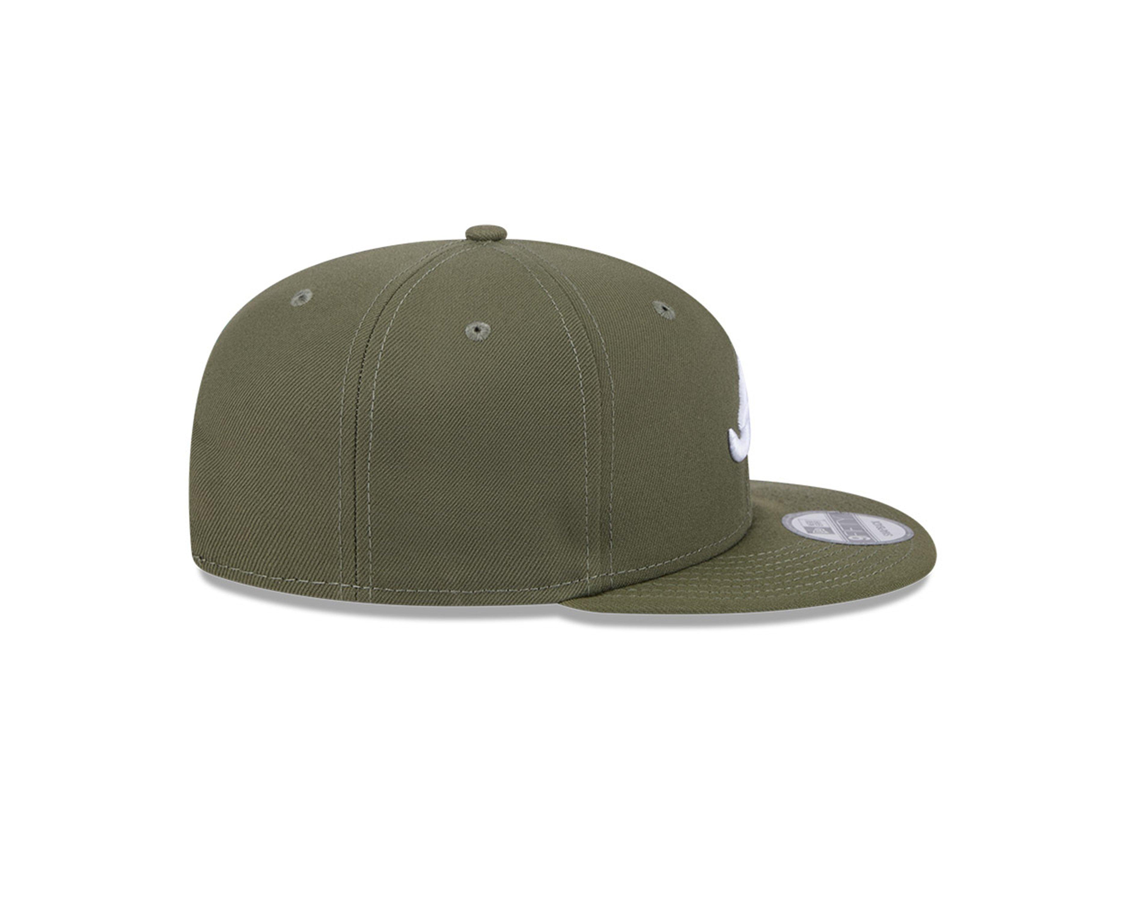 New Era Atlanta Braves 9FIFTY Green Snapback Hat
