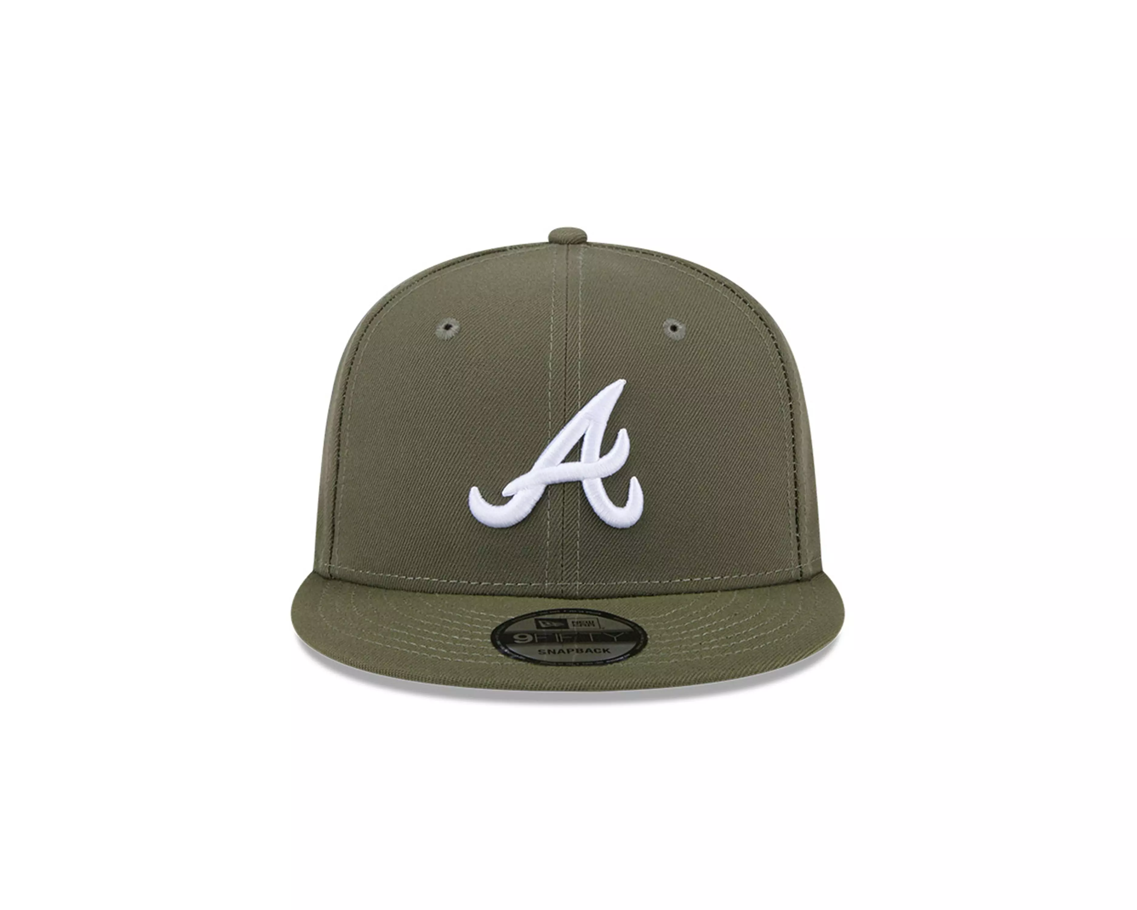 New Era Atlanta Braves 9FIFTY Snapback Hat-Green - GREEN