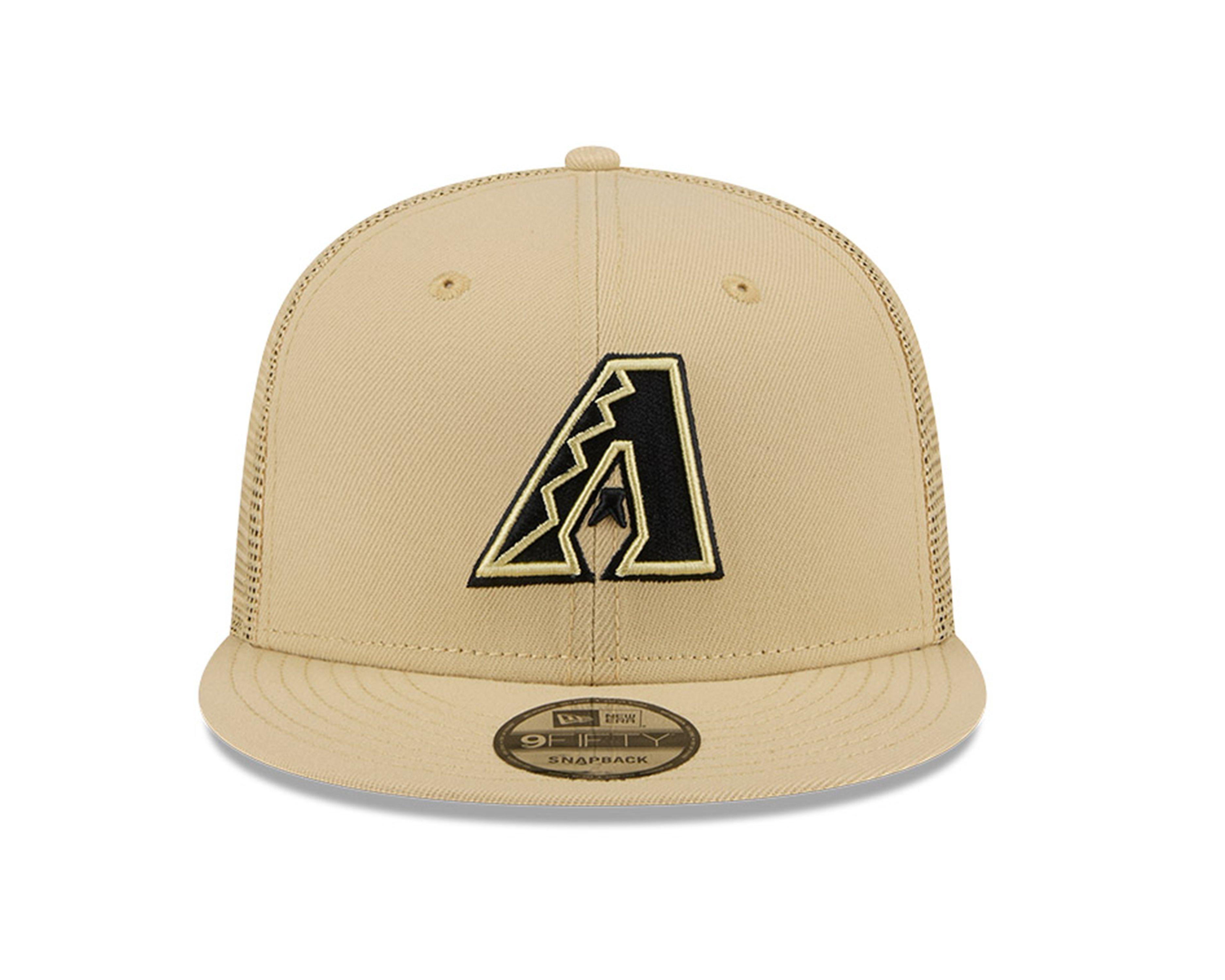 New Era Arizona Diamondbacks Trucker Hat-Tan