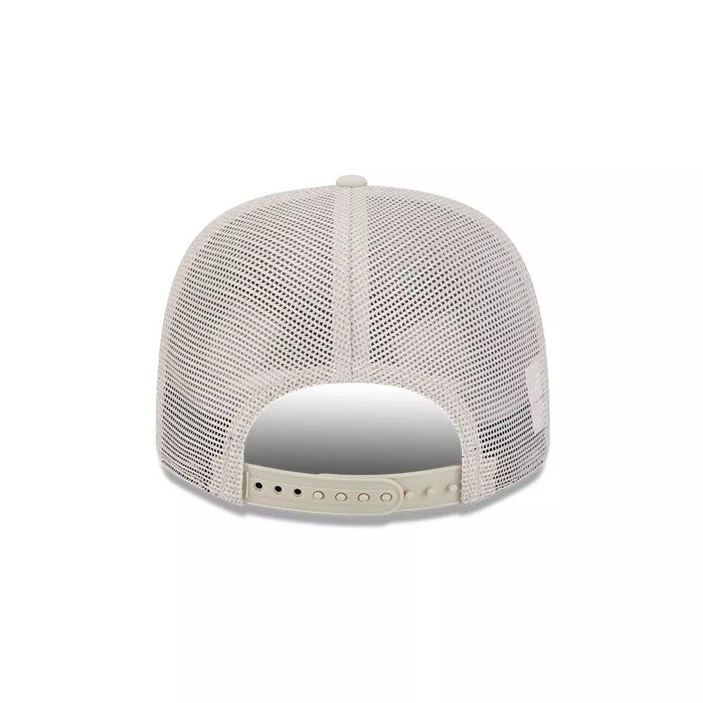 New Era Los Angeles Dodgers 9SEVENTY Canvas Trucker Snapback-Cream - CREAM