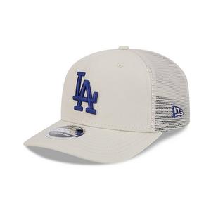 New Era Los Angeles Dodgers 9SEVENTY Canvas Trucker Snapback-Cream