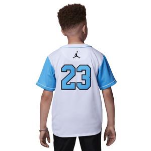 Jordan Big Boys' HBR Baseball Jersey - White/Blue