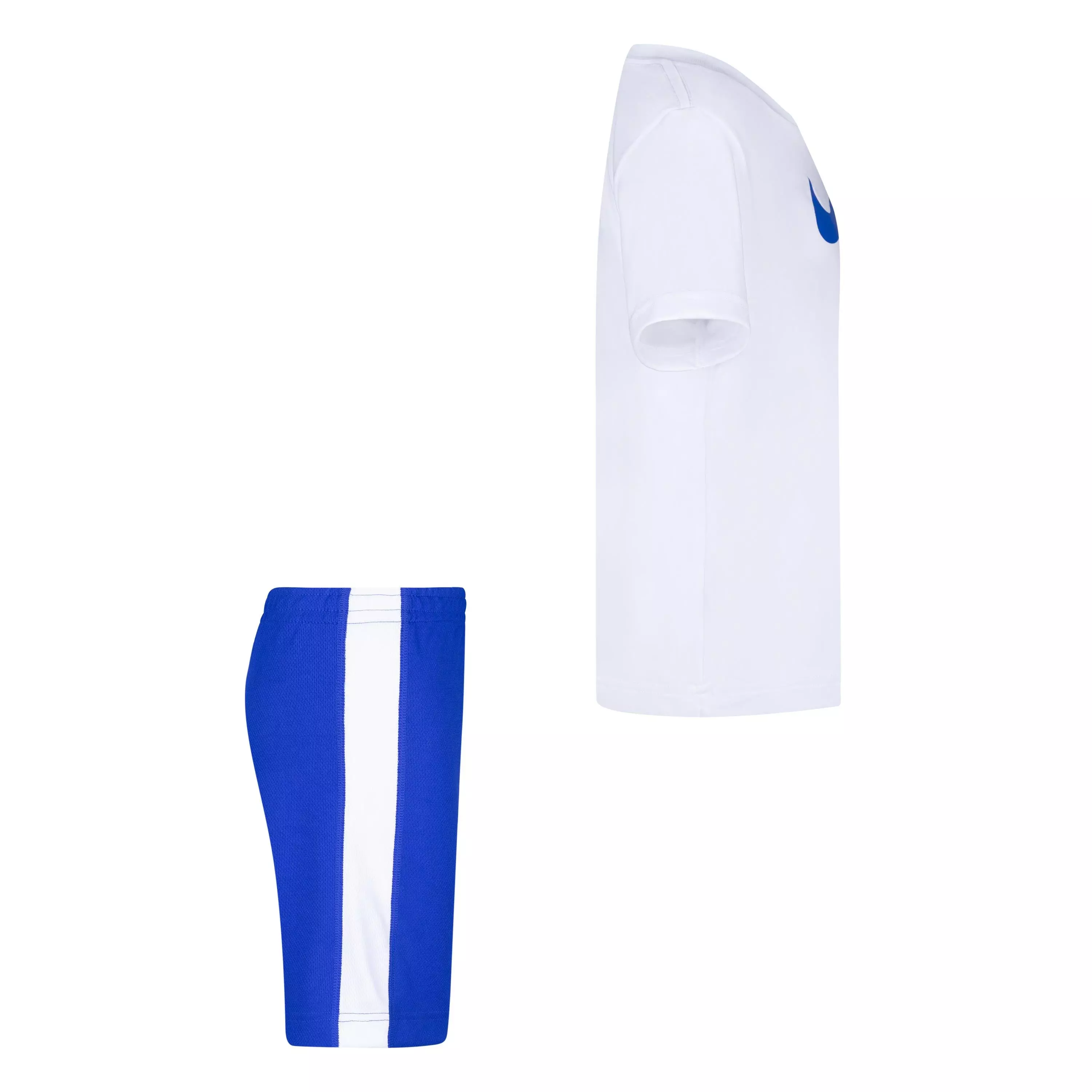 Nike Little Boys' Swoosh Short Set - Royal Blue - ROYAL/WHITE