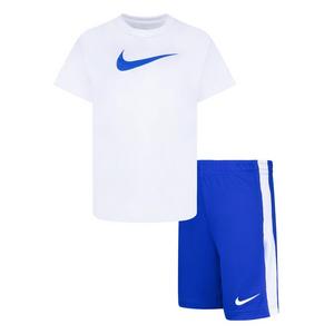 Nike Little Boys' Swoosh Short Set - Royal Blue