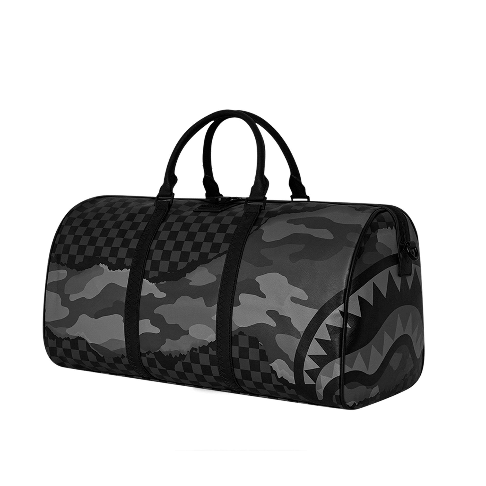 Sprayground 3AM Tear It Up Duffle Bag - BLACK Thumbnail View 4