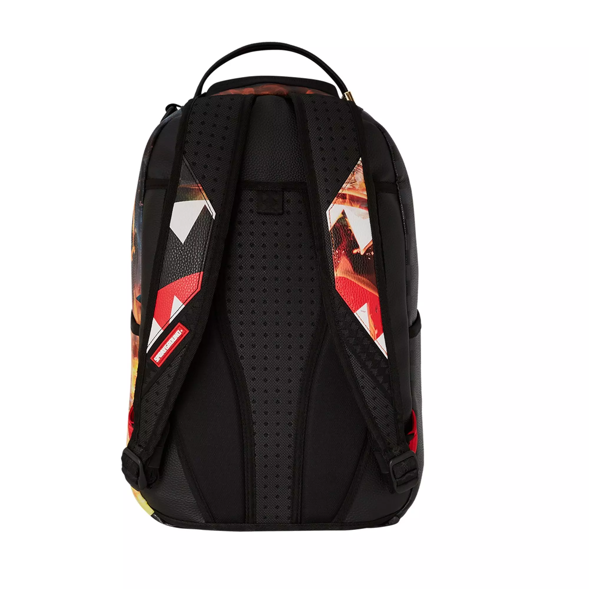 Sprayground Shark Fire Backpack - BLACK