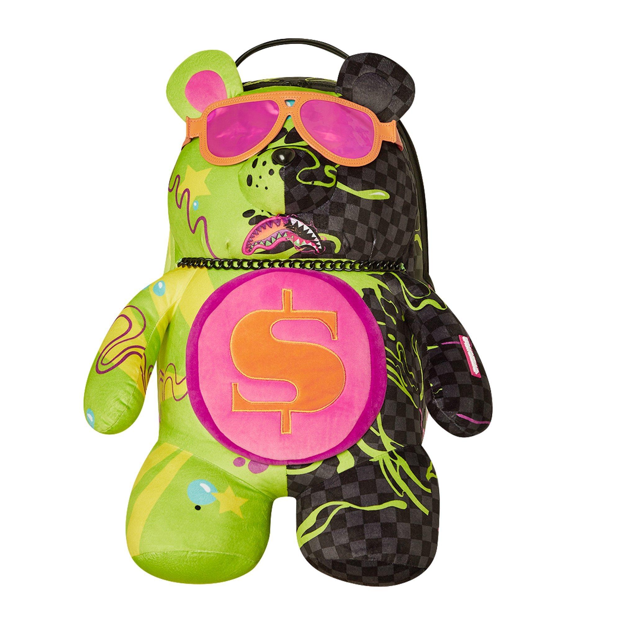 Sprayground Slime Dime Bear Backpack - MULTI-COLOR Thumbnail View 1