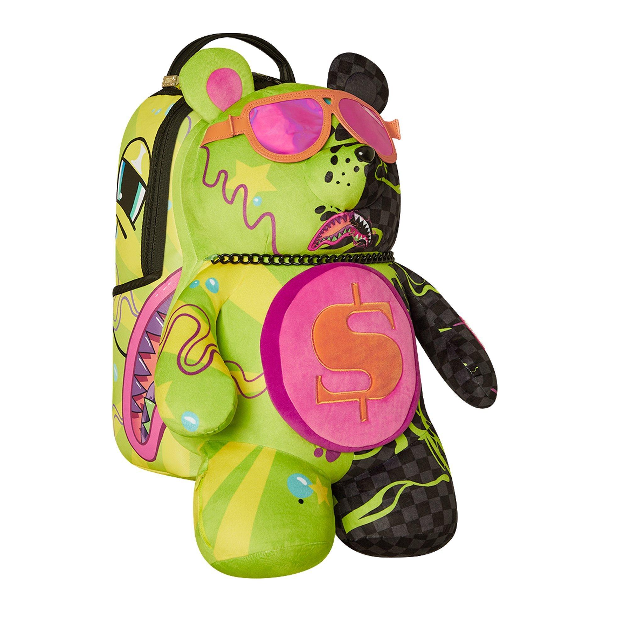 Sprayground Slime Dime Bear Backpack - MULTI-COLOR Thumbnail View 3