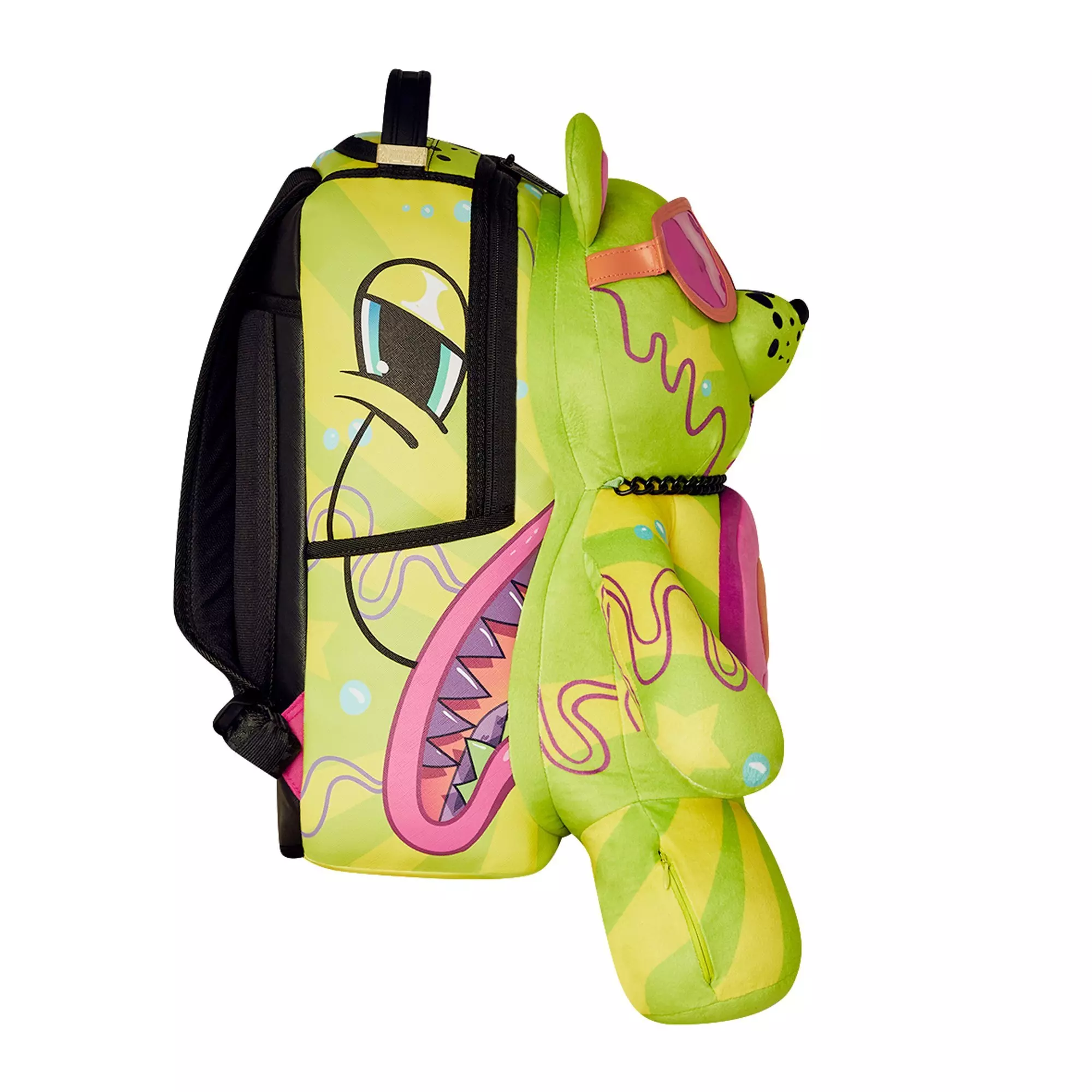 Sprayground Slime Dime Bear Backpack - MULTI-COLOR