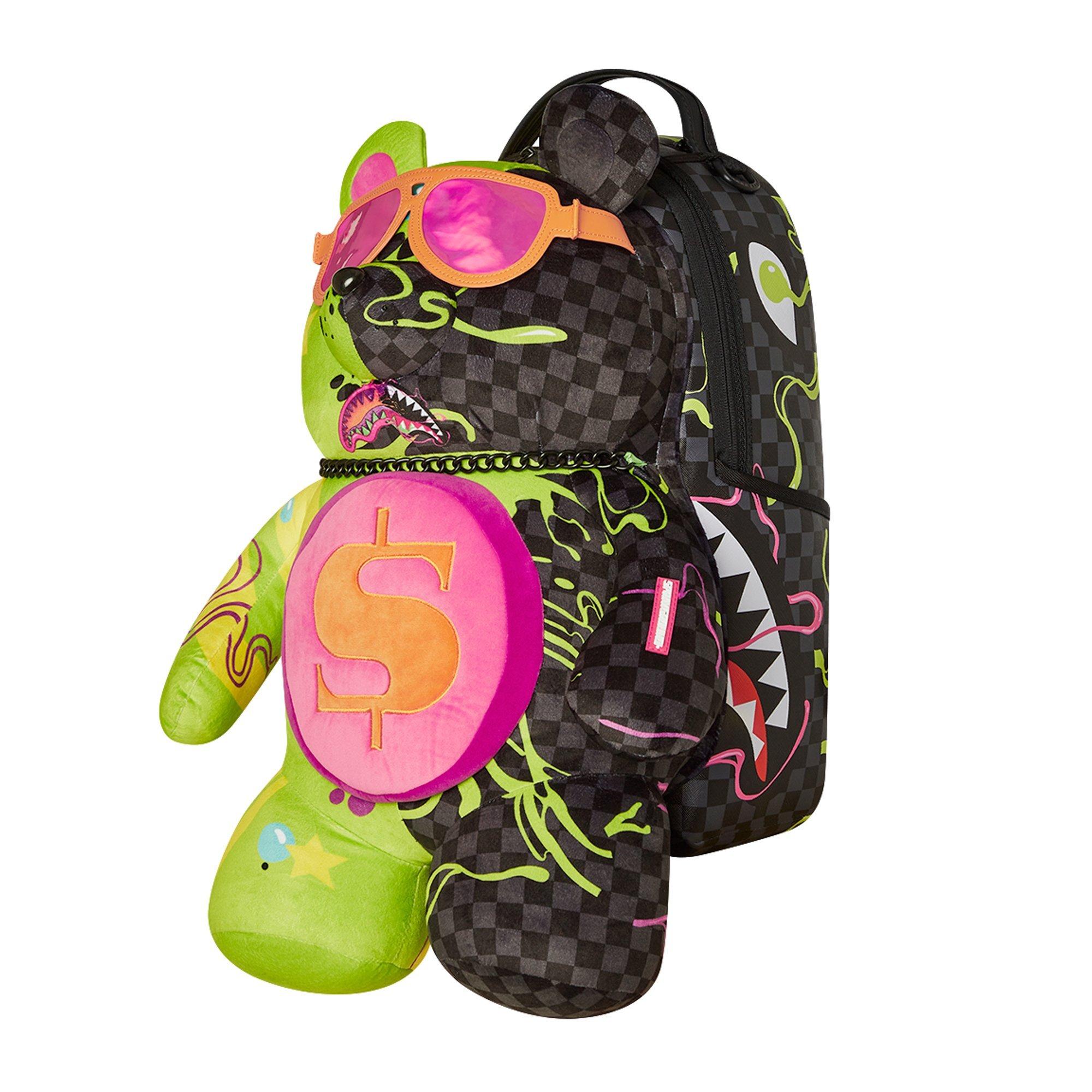 Sprayground Slime Dime Bear Backpack - MULTI-COLOR Thumbnail View 5