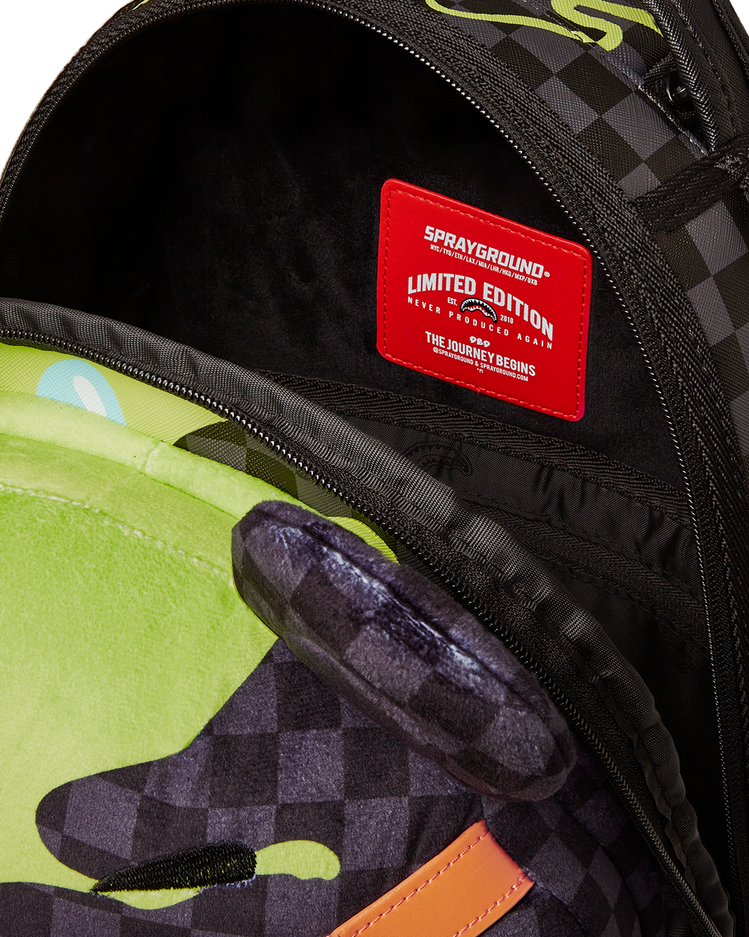 Sprayground Slime Dime Bear Backpack - MULTI-COLOR Thumbnail View 7