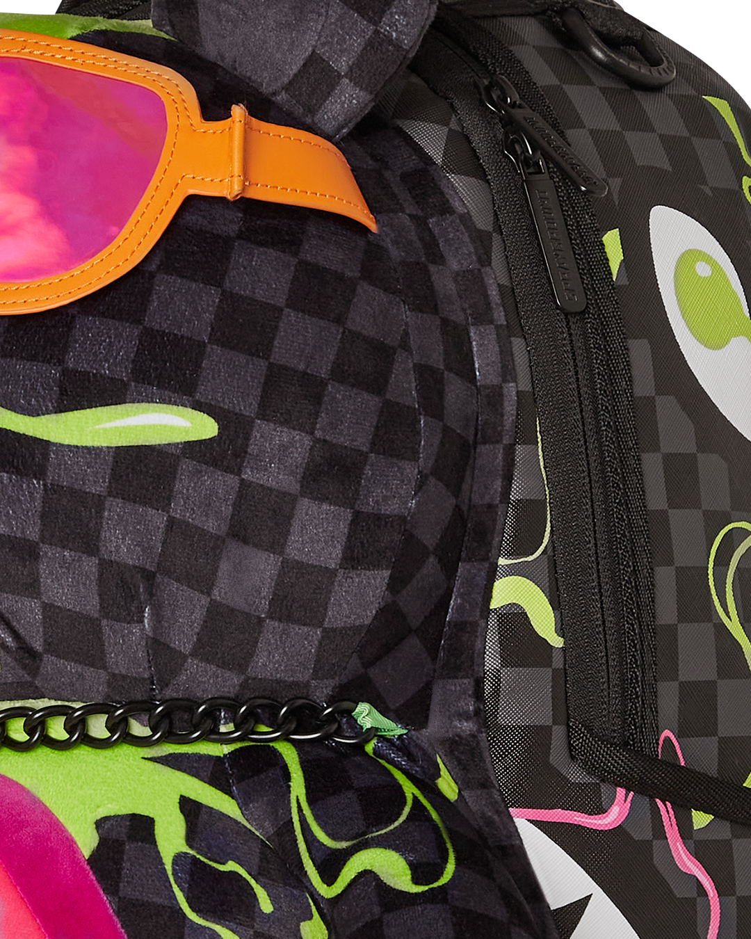 Sprayground Slime Dime Bear Backpack - MULTI-COLOR Thumbnail View 9
