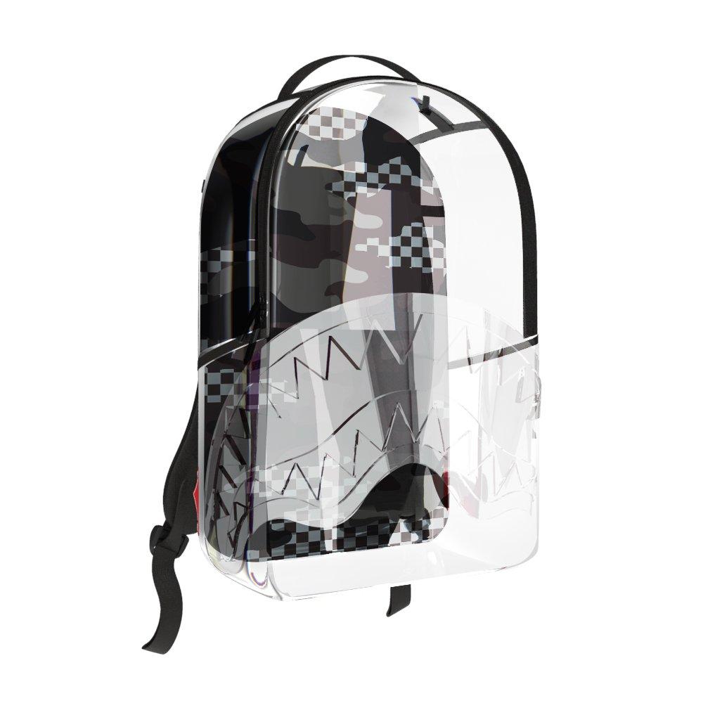 Sprayground Sip Clear Backpack - Brown