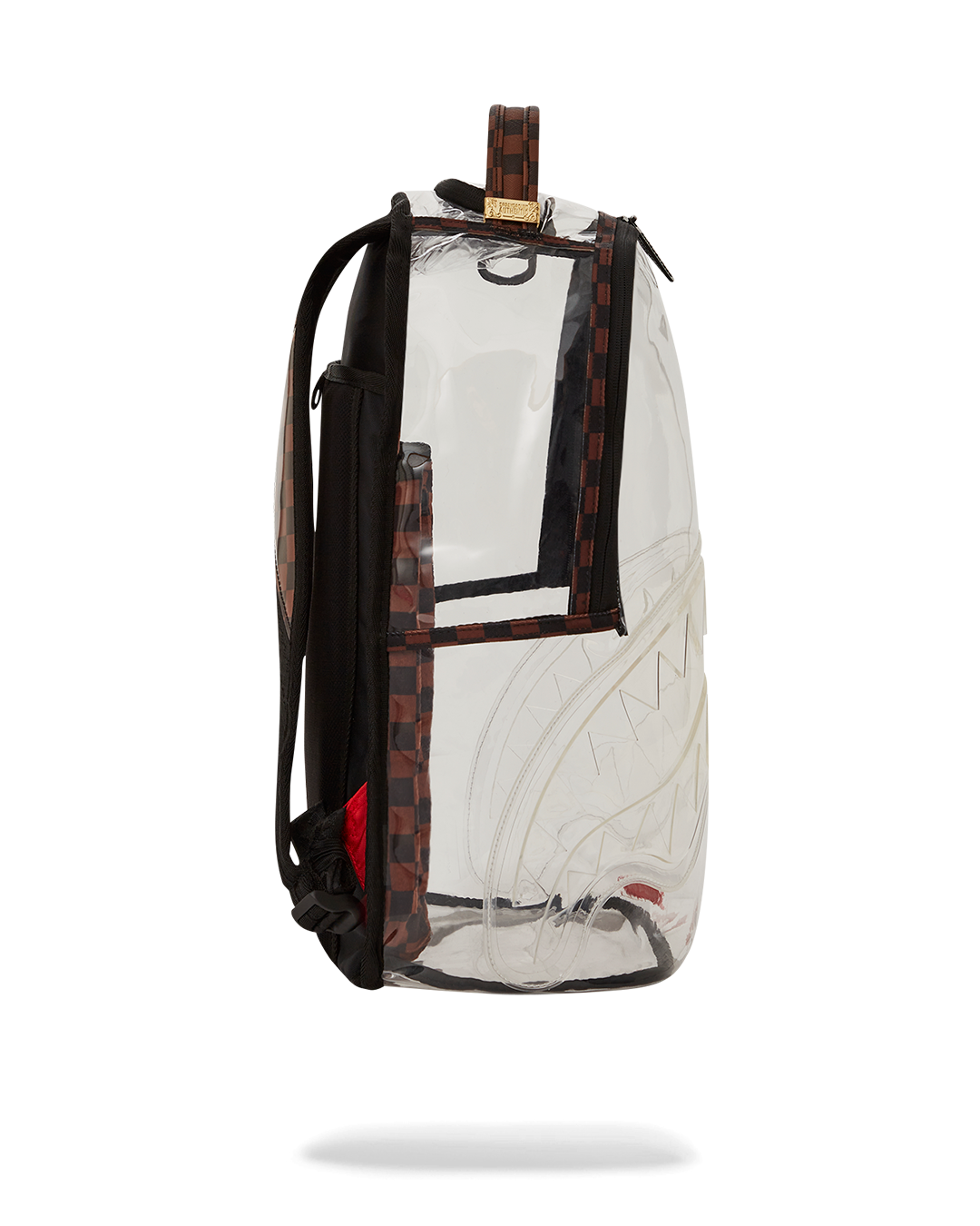 Sprayground Sip Clear Backpack - Brown