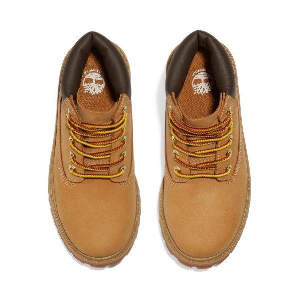 Timberland 6-Inch Premium Preschool Kids' "Wheat Nubuck" Boot