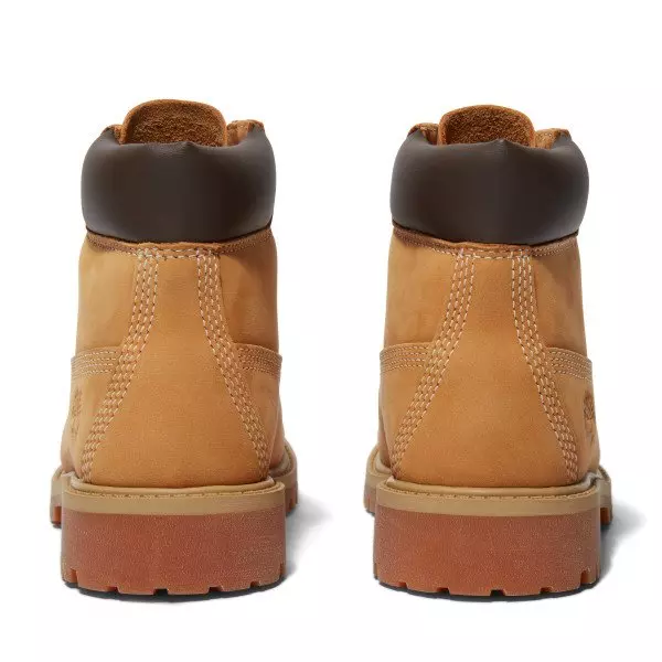 Timberland 6-Inch Premium "Wheat Nubuck" Preschool Kids' Boot - WHEAT