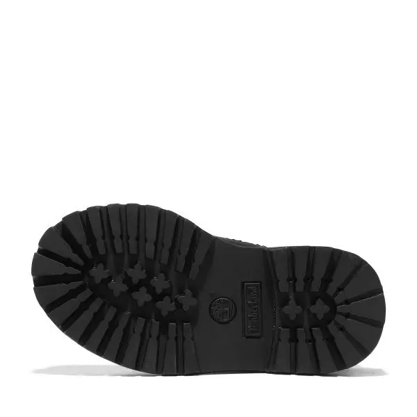 Timberland 6-Inch Premium "Black Nubuck" Toddler Kids' Boot