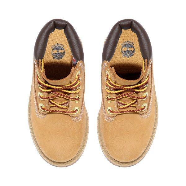 Timberland 6-Inch Premium Toddler Kids' "Wheat Nubuck" Boot