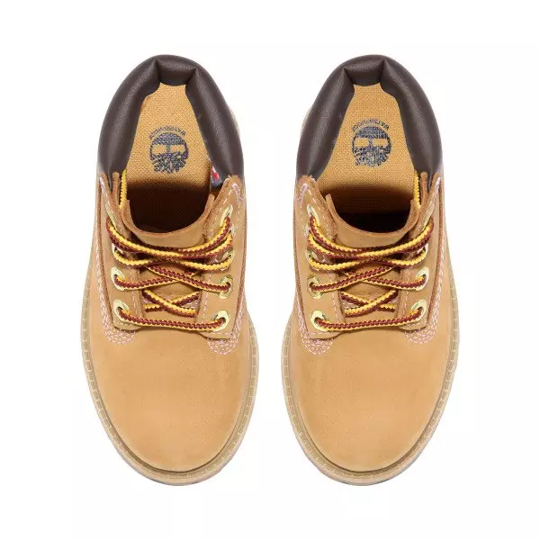 Timberland 6-Inch Premium "Wheat Nubuck" Toddler Kids' Boot - WHEAT