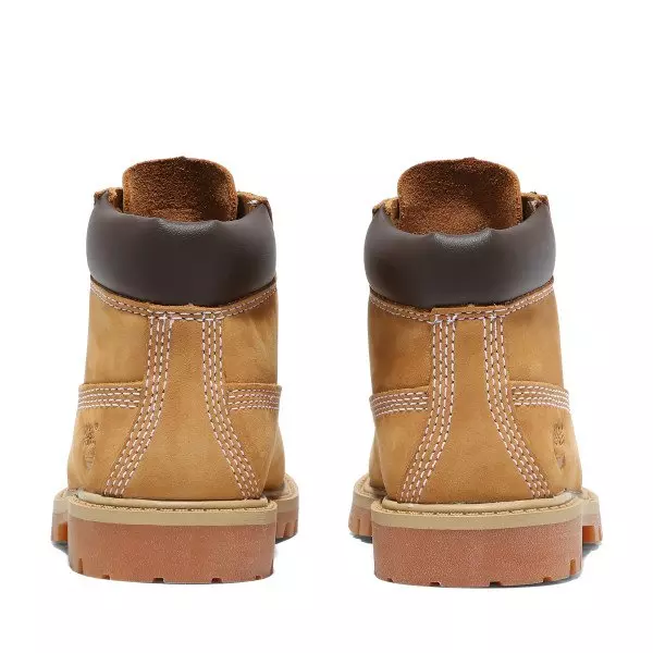 Timberland 6-Inch Premium "Wheat Nubuck" Toddler Kids' Boot - WHEAT