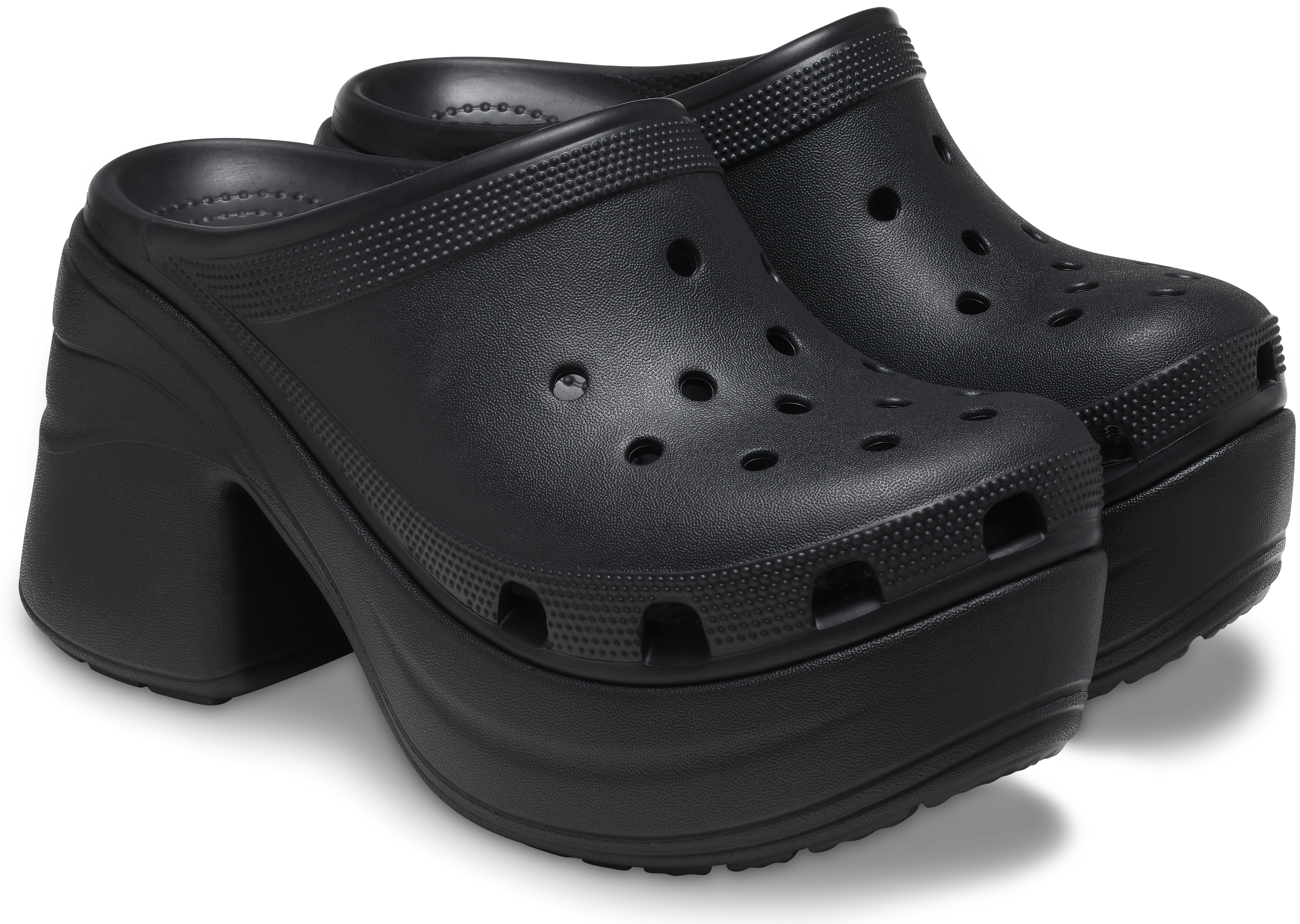 Crocs Siren "Black" Women's Clog - BLACK Thumbnail View 3